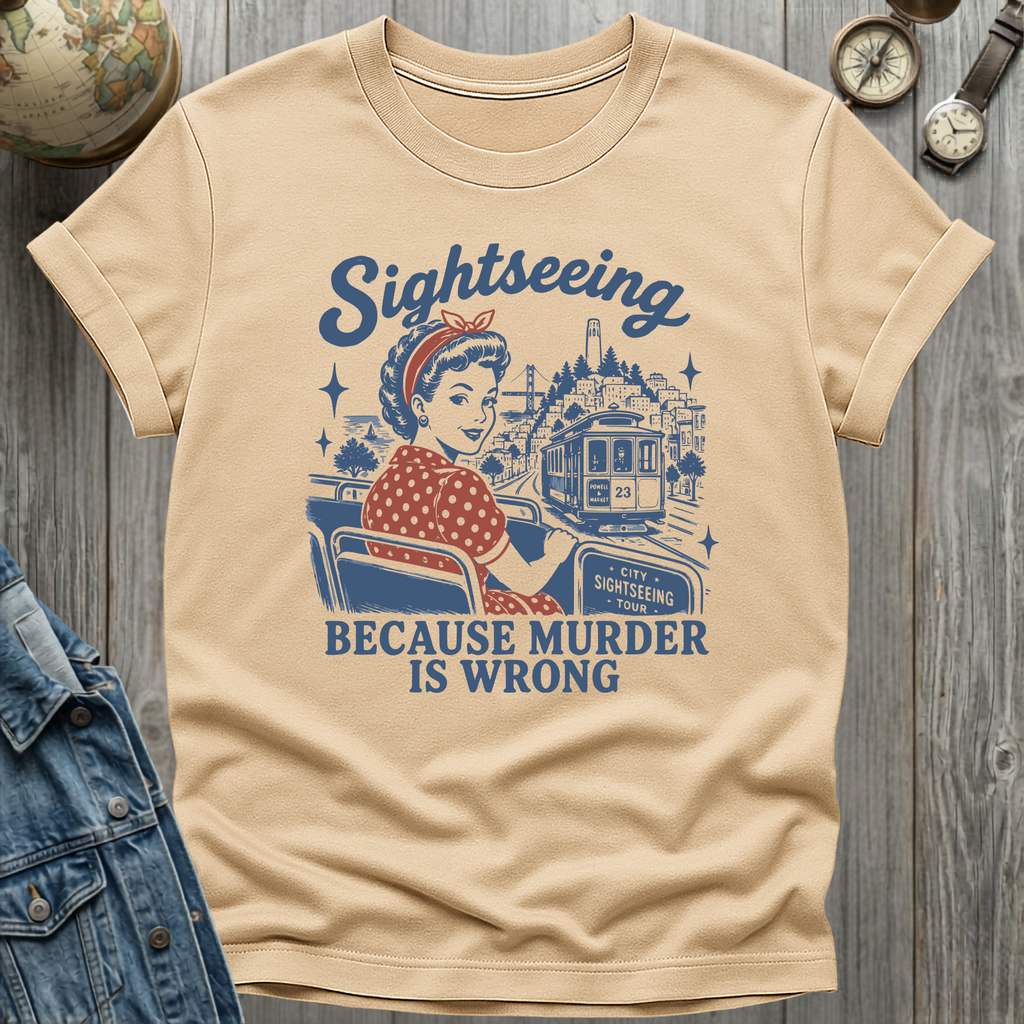 Sightseeing Murder T-Shirt