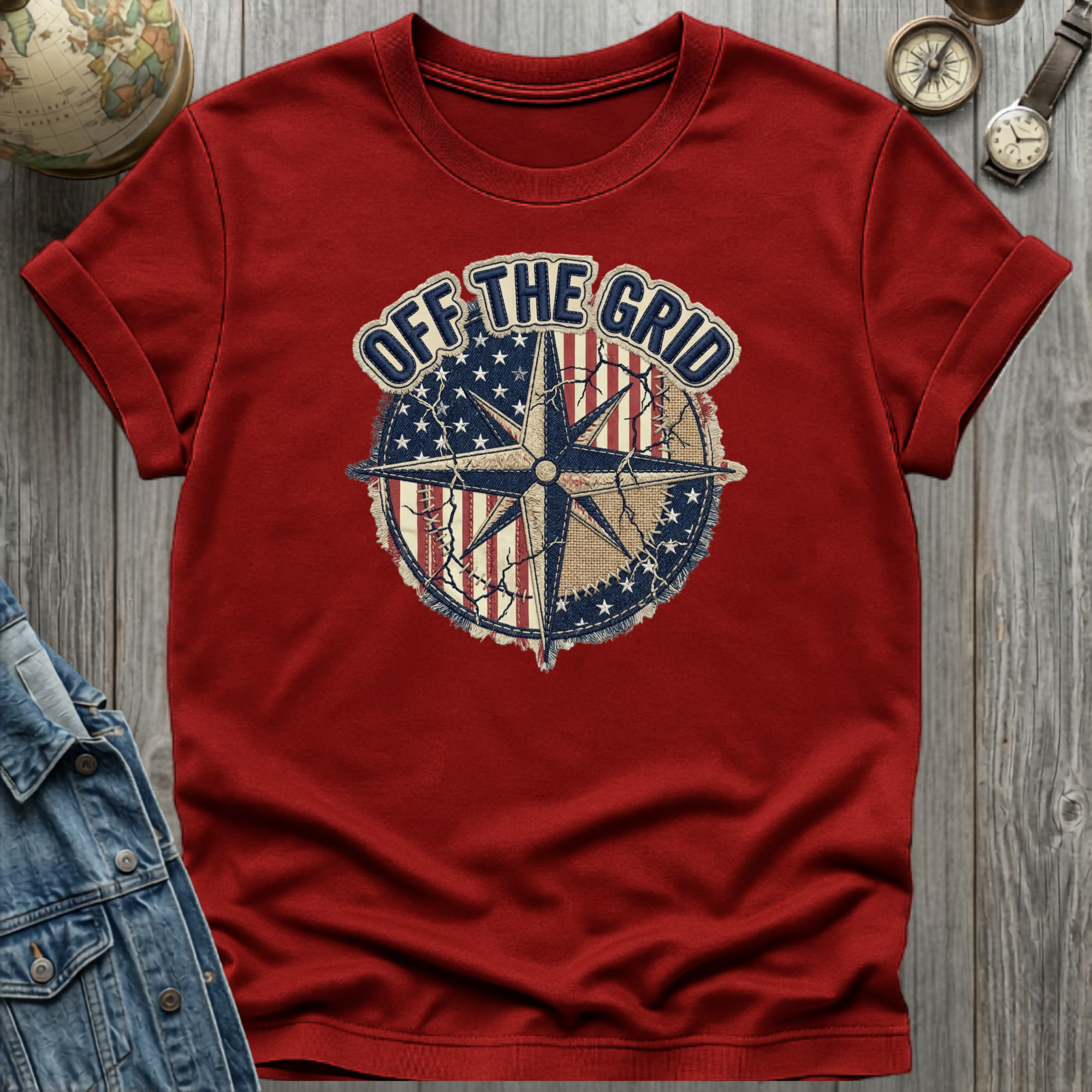 Off The Grid Patch T-Shirt