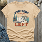 Worked Hard Left T-Shirt