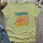 Ocean Views Zero News T-Shirt
