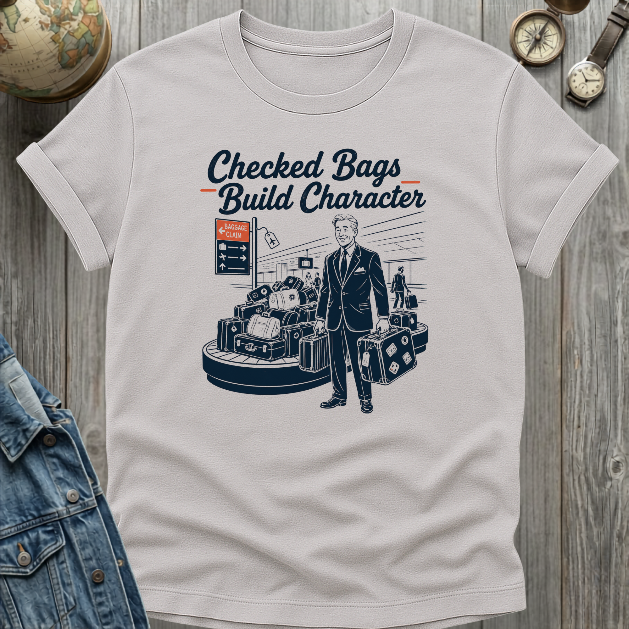 Checked Bags T-Shirt