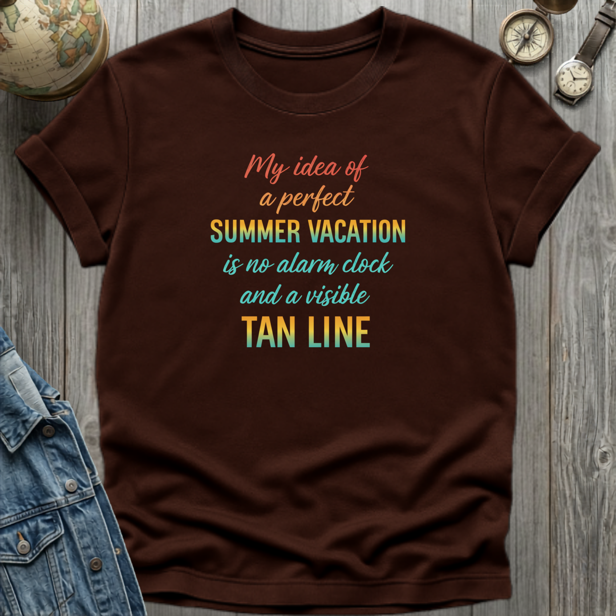 Tan Line T-Shirt