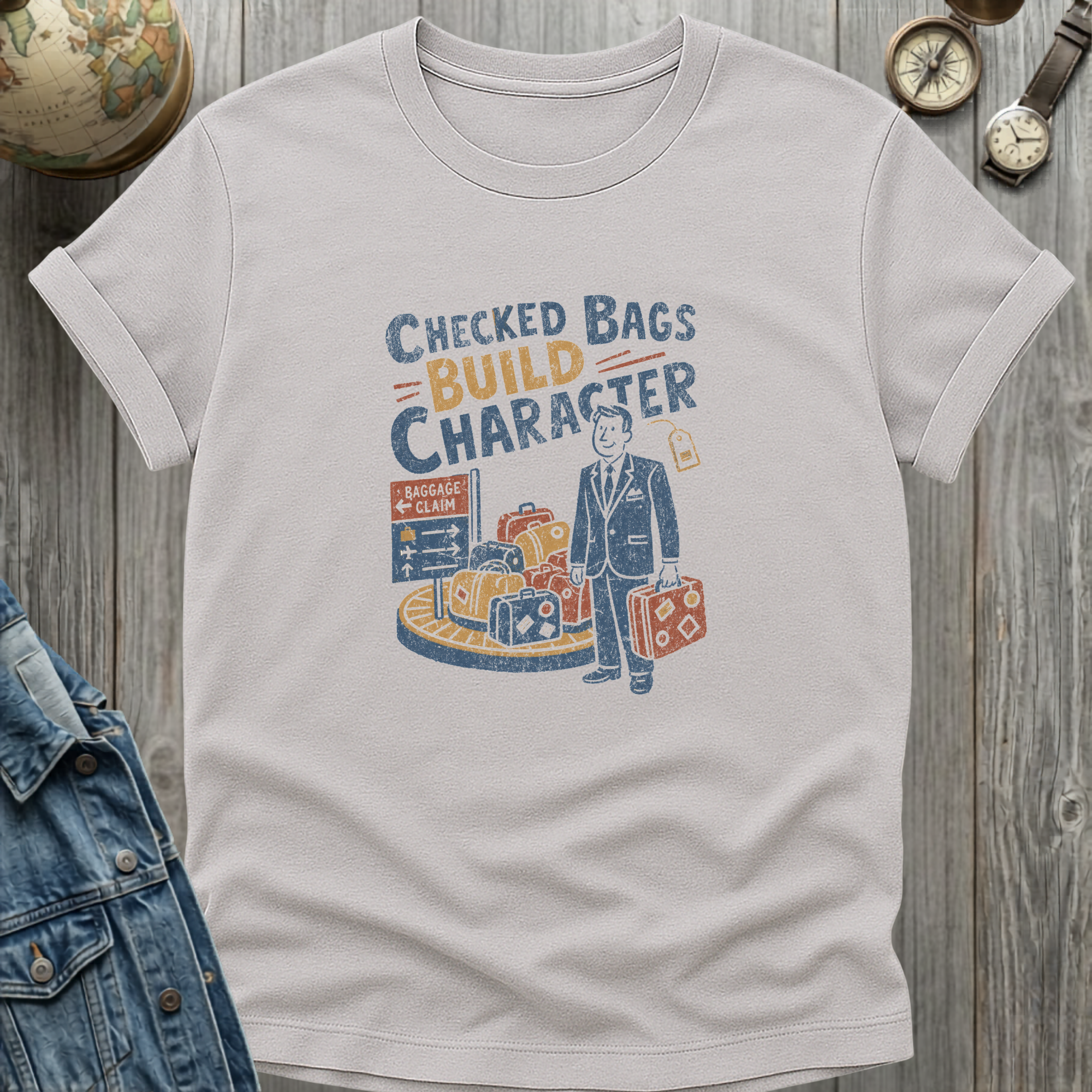 Checked Bags T-Shirt