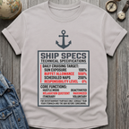 Ship Specs T-Shirt