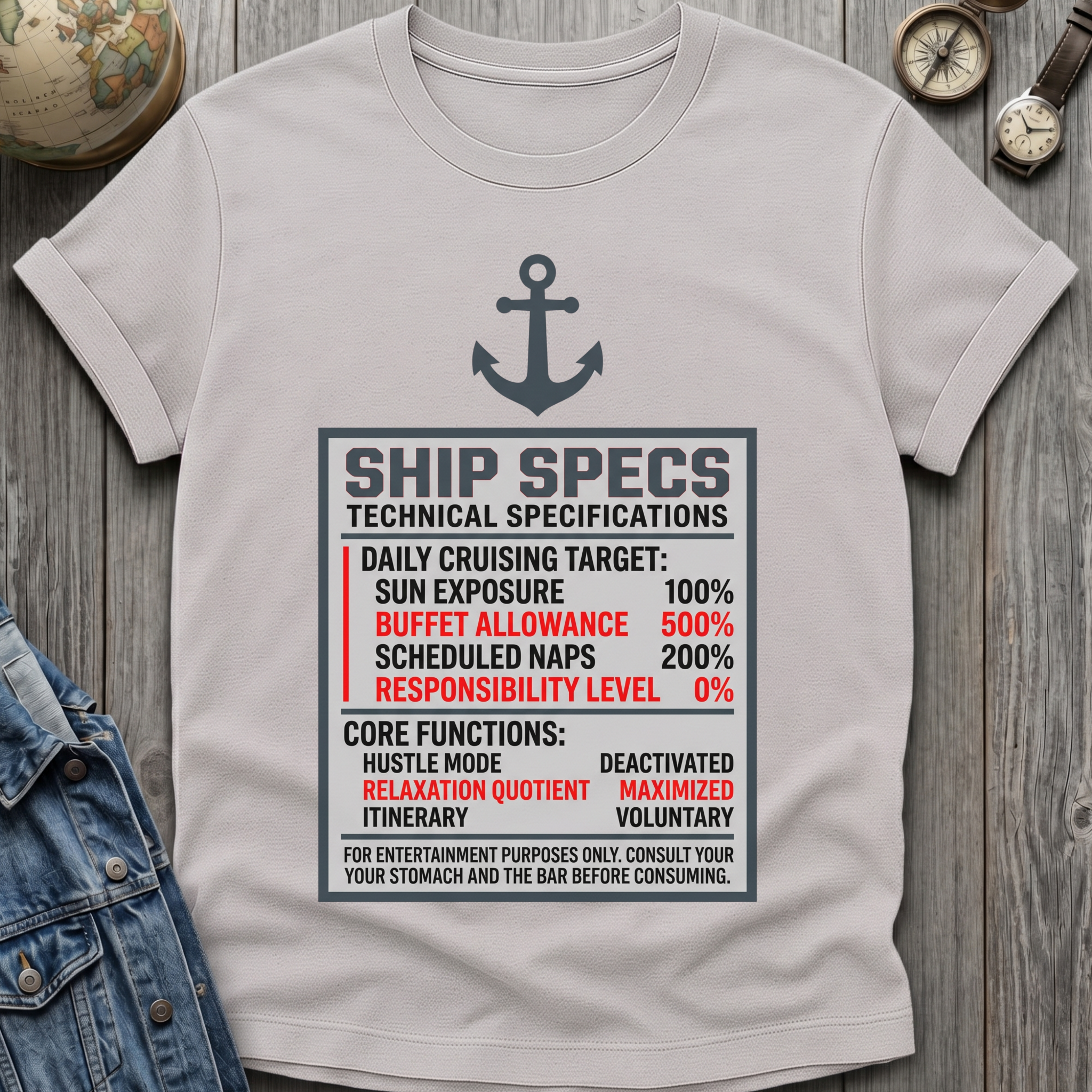 Ship Specs T-Shirt