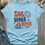 Sail Smile Repeat T-Shirt