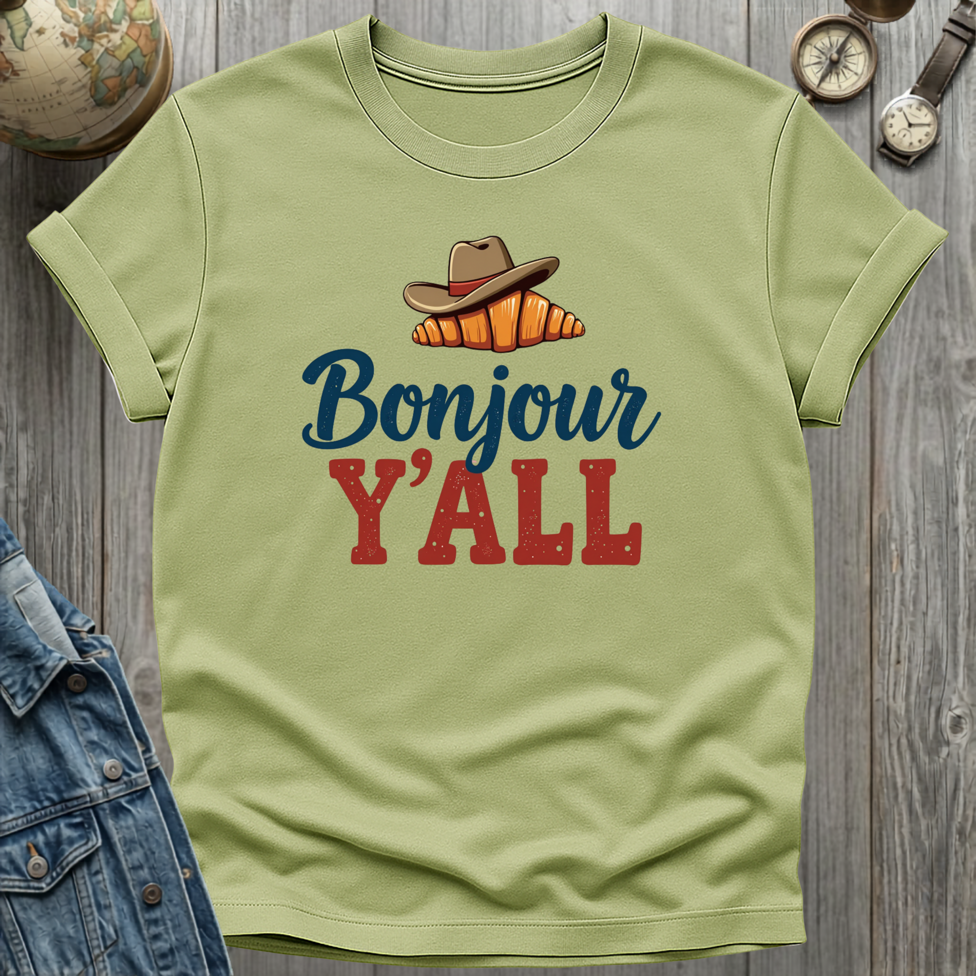 Bonjour Yall T-Shirt