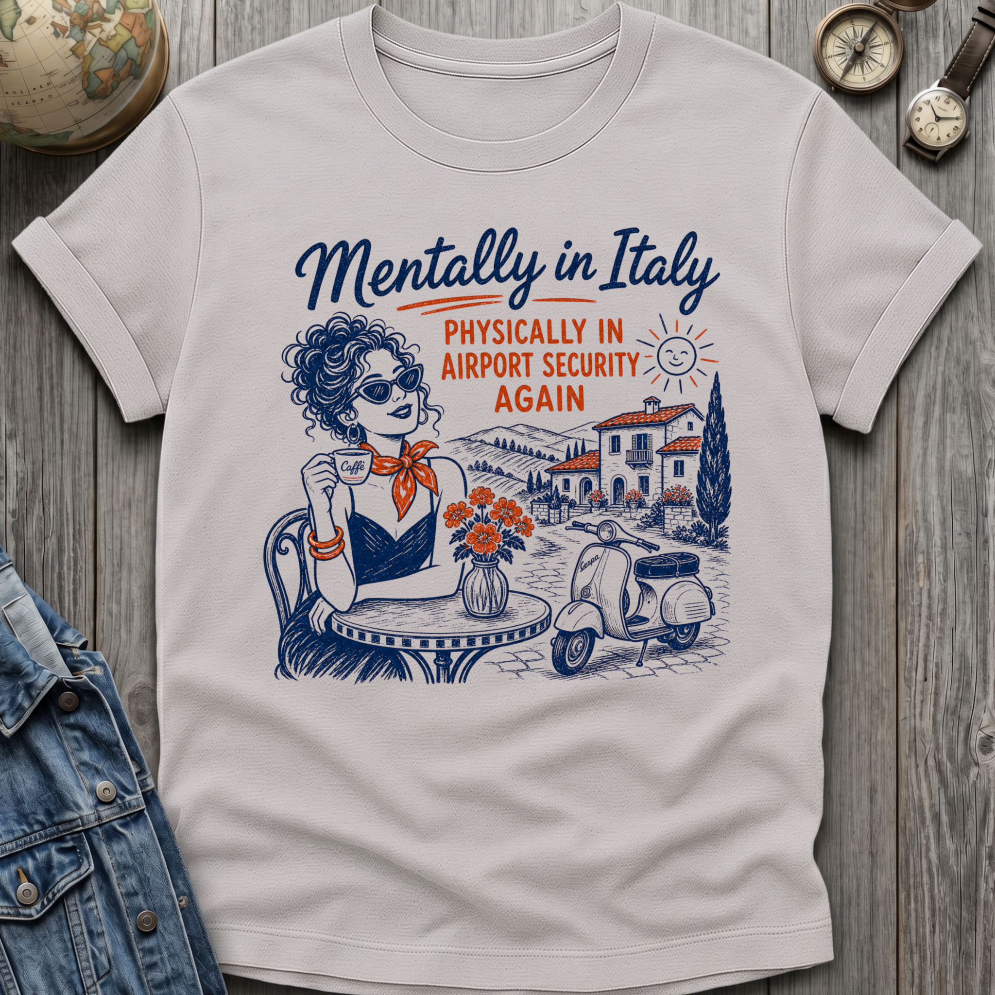 Airport Security Italy T-Shirt