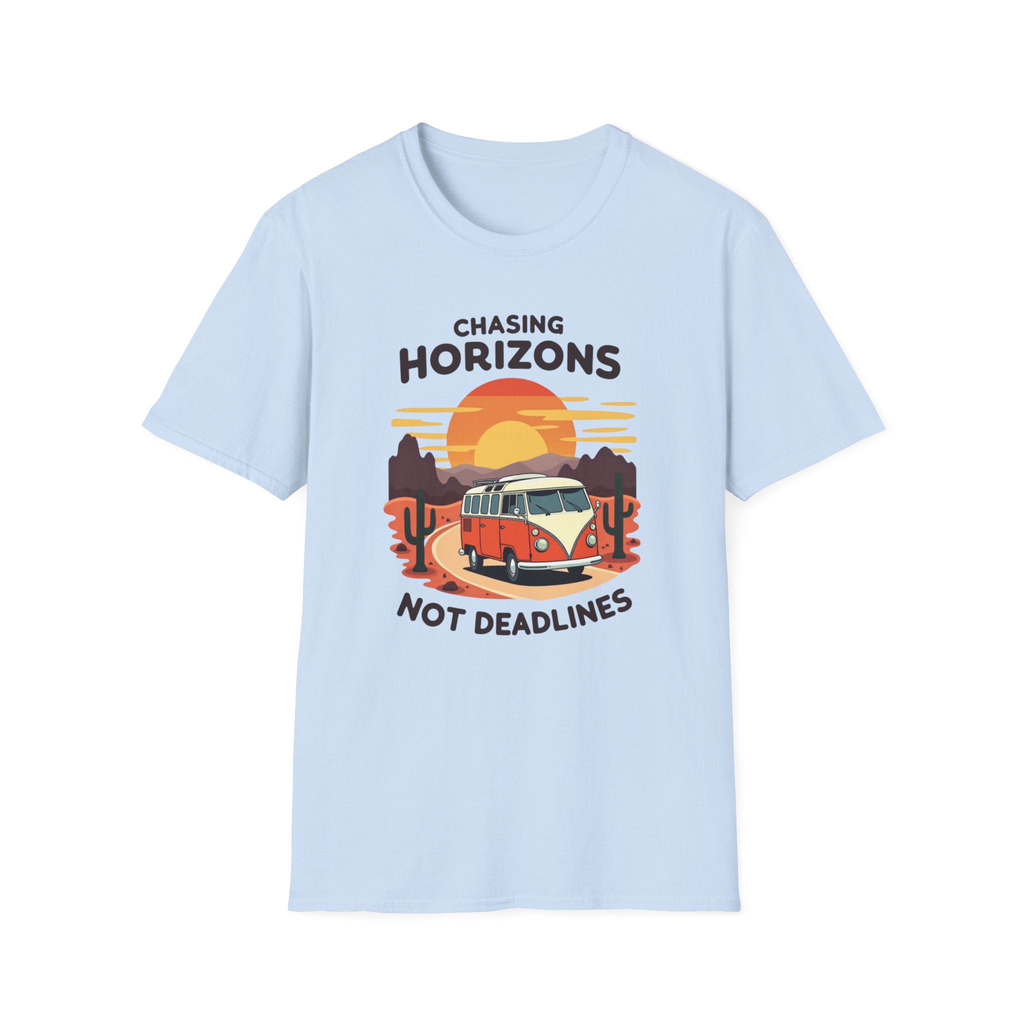 Chasing Horizons Not Deadlines T-Shirt