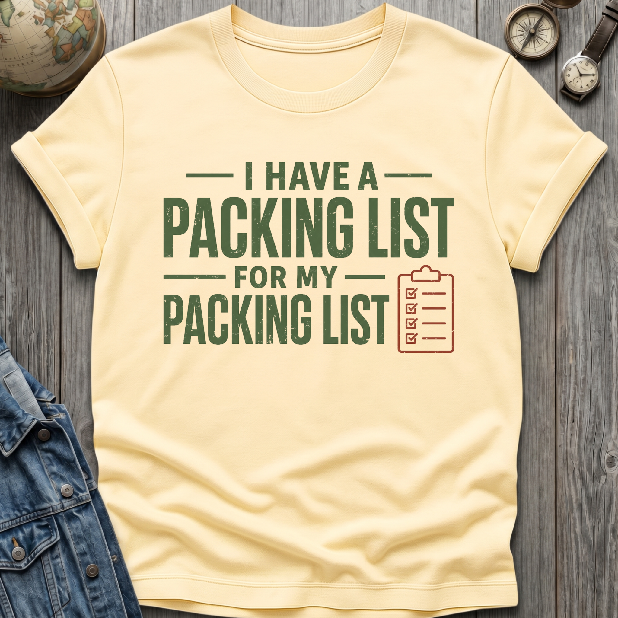 Packing List T-Shirt