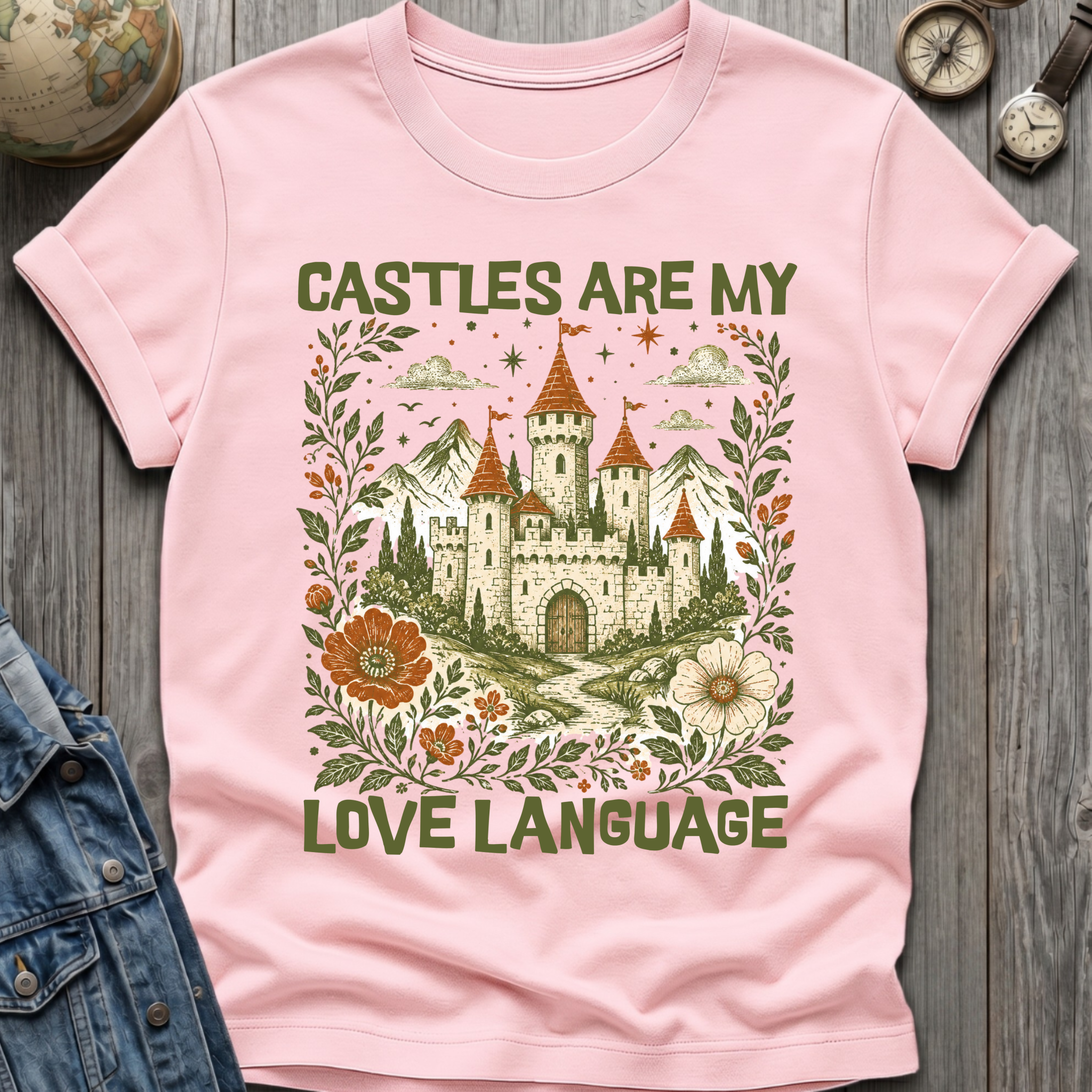 Castles Love T-Shirt