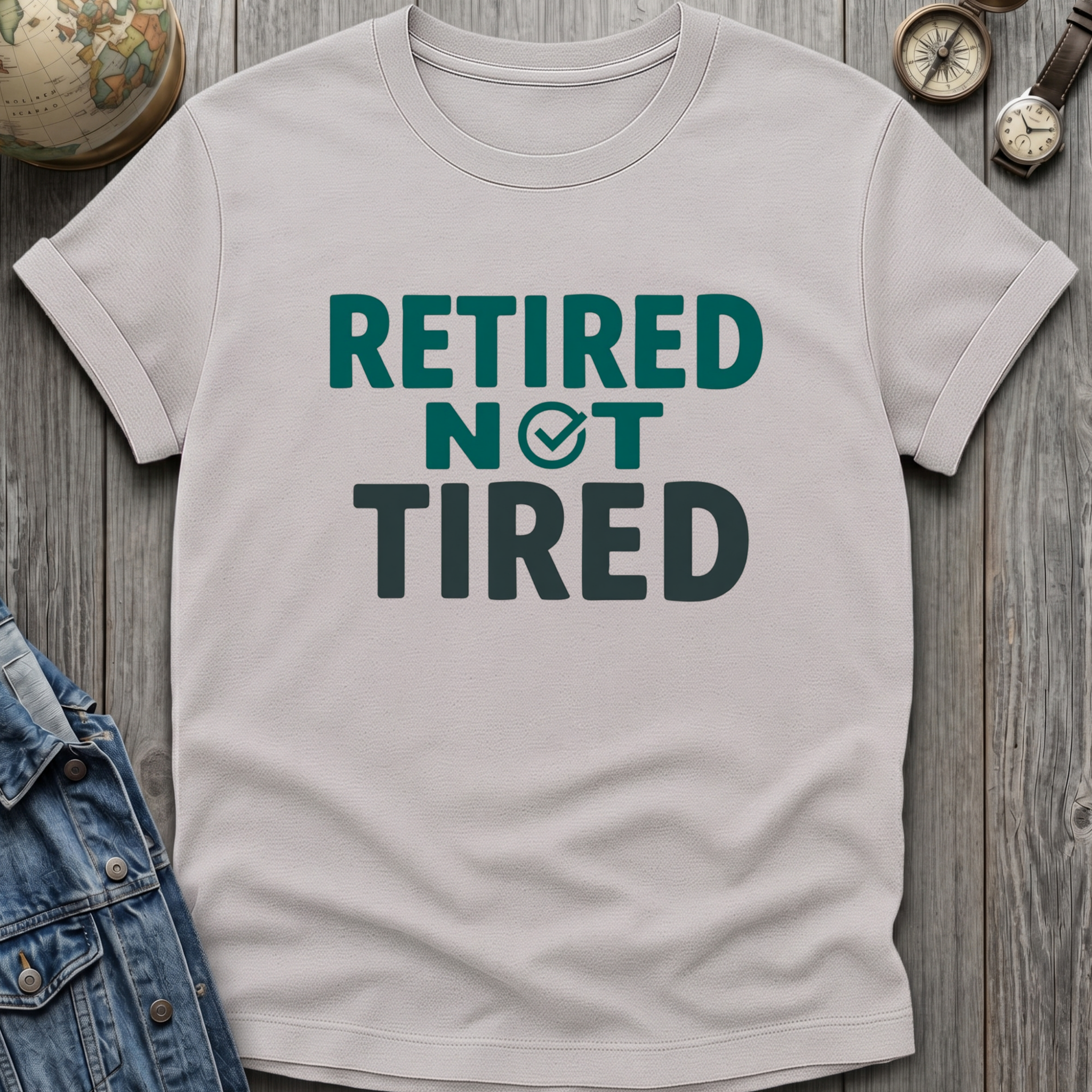 Retired Check T-Shirt