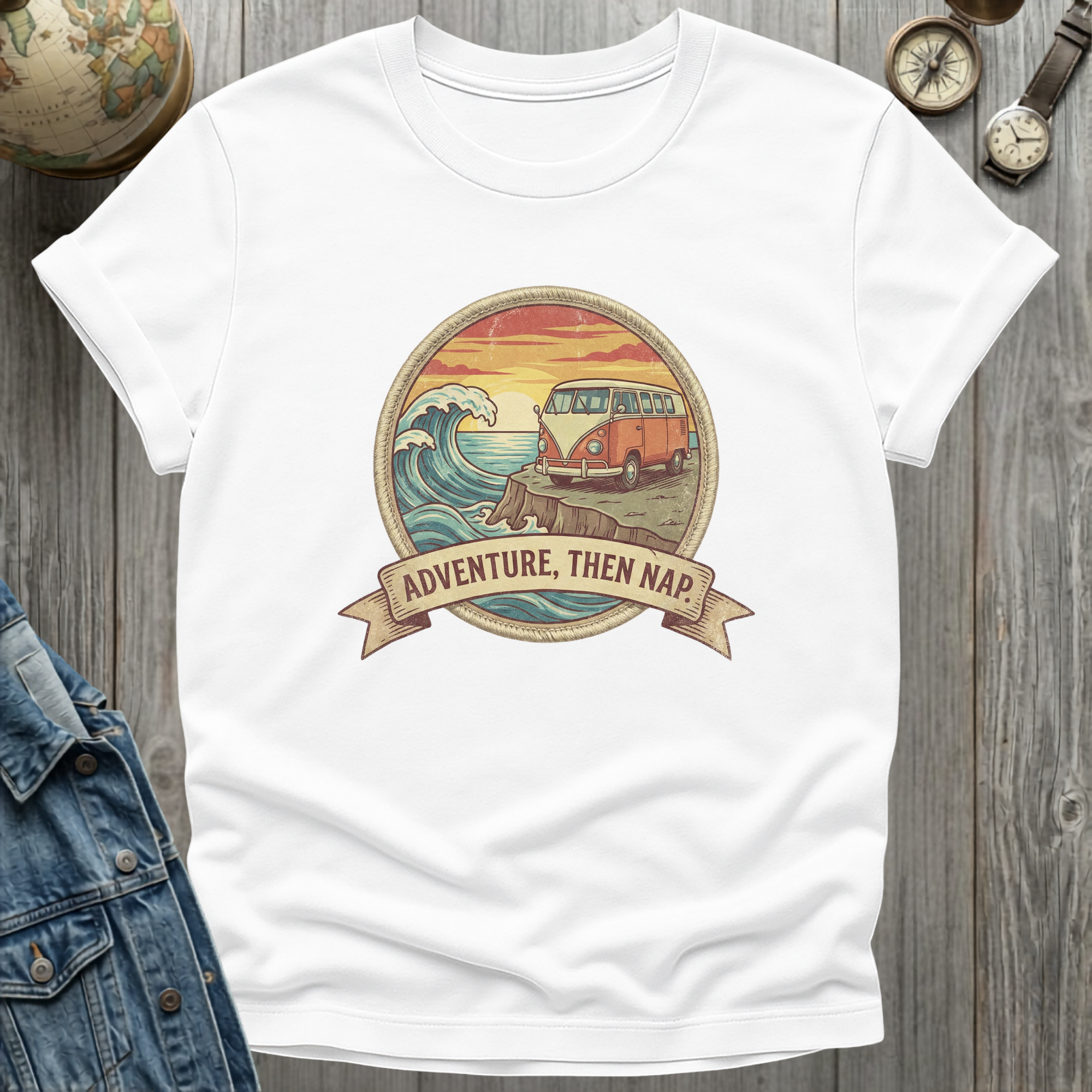 Adventure Then Nap T-Shirt