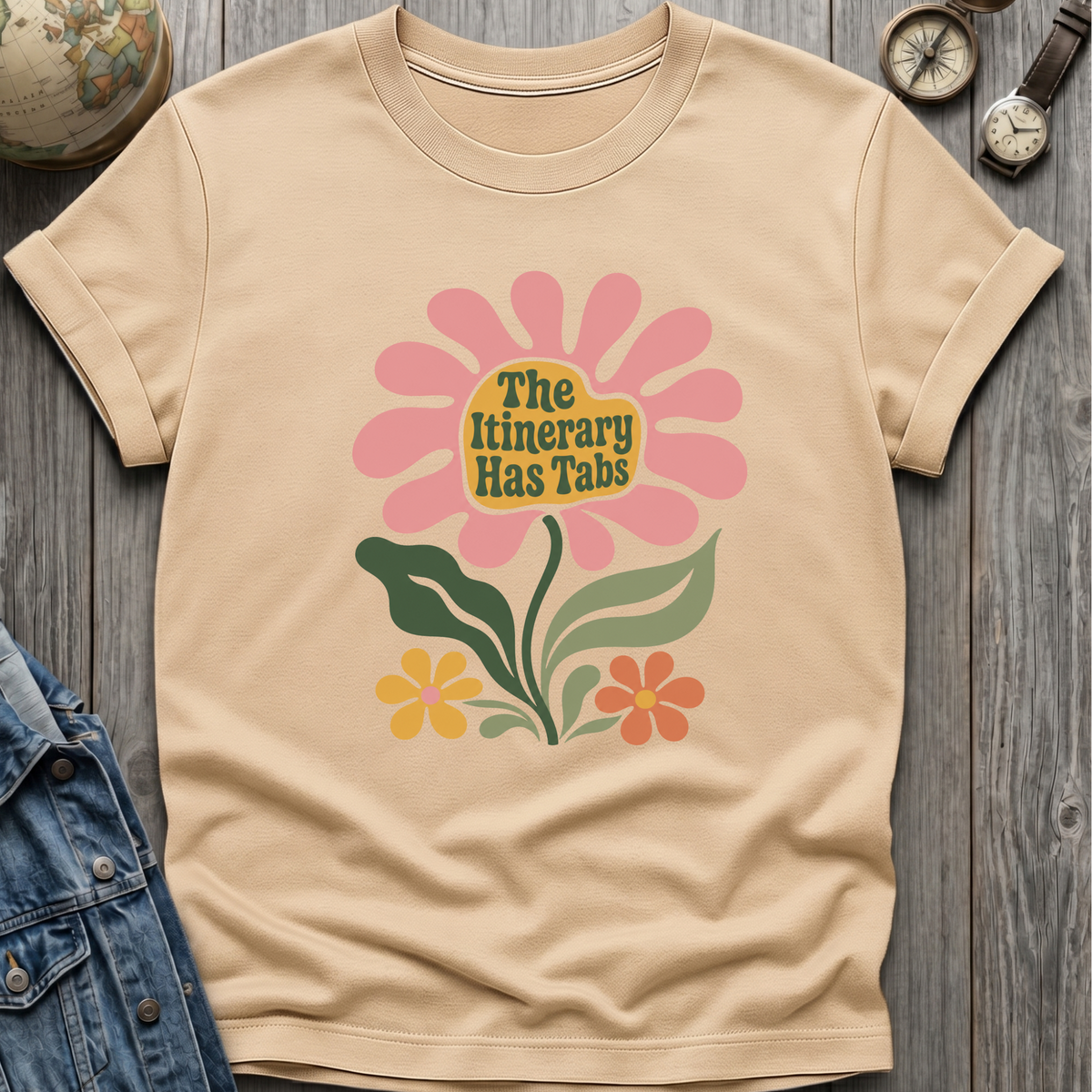 Itinerary Tabs T-Shirt