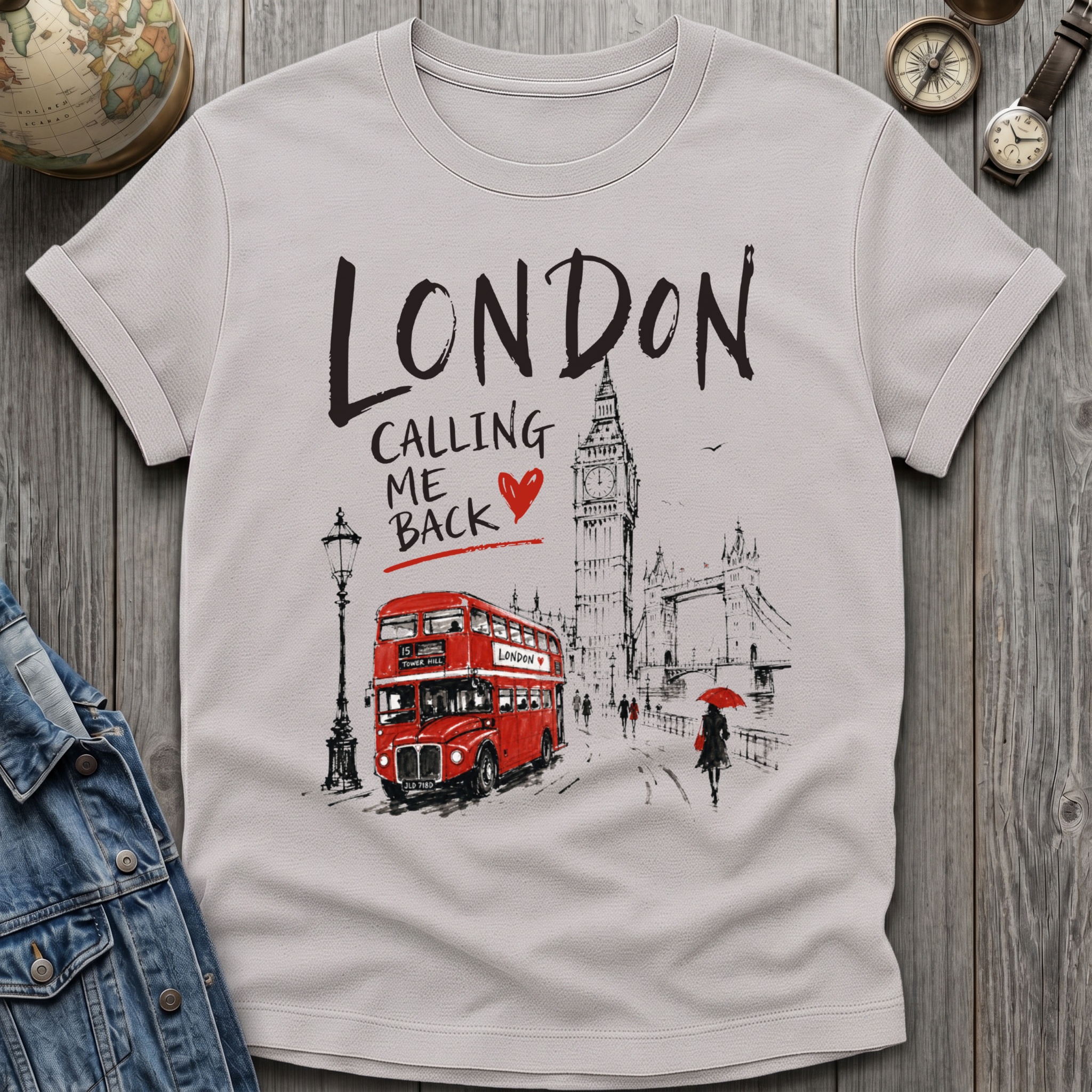 London Calling Me T-Shirt