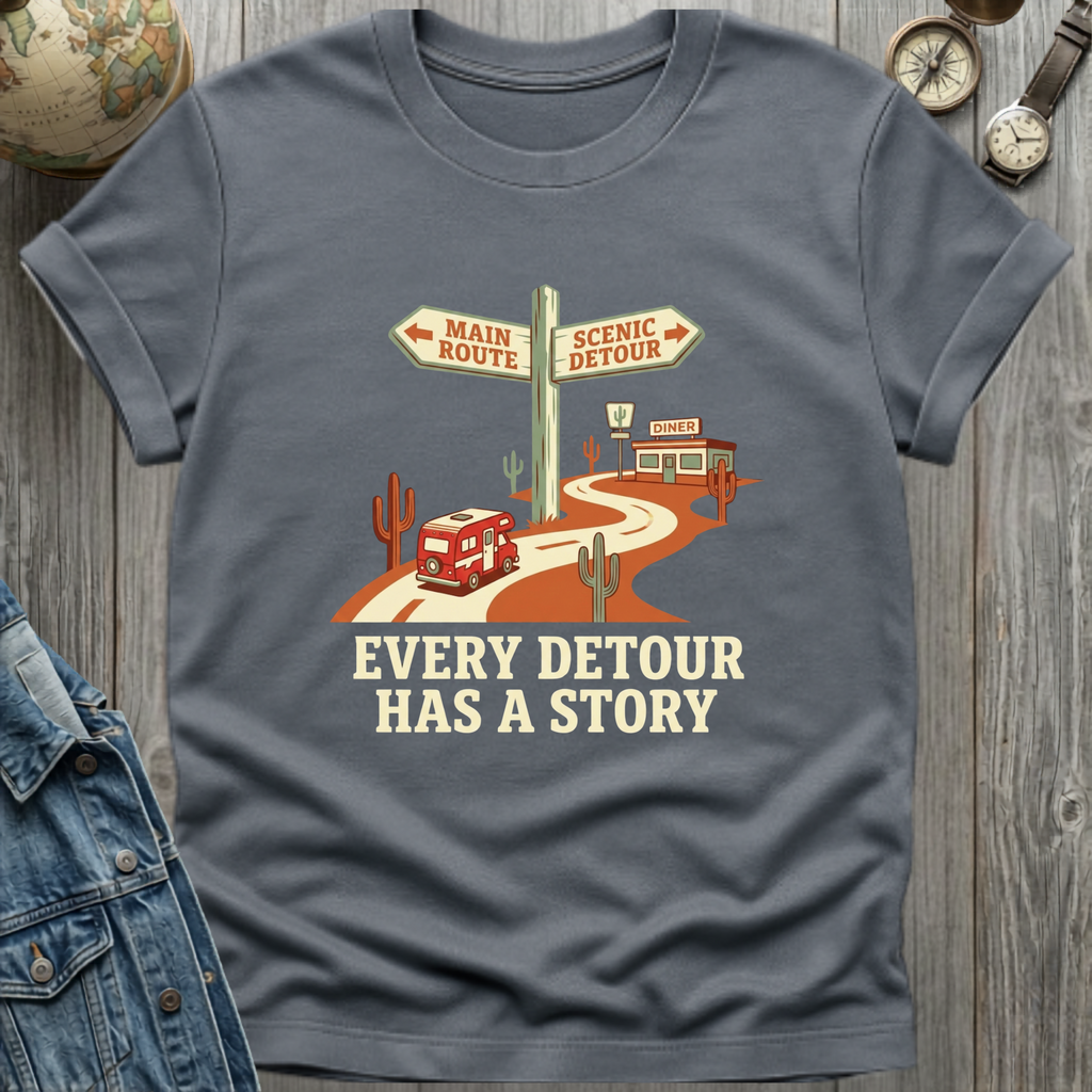 Every Detour has a Story T-Shirt
