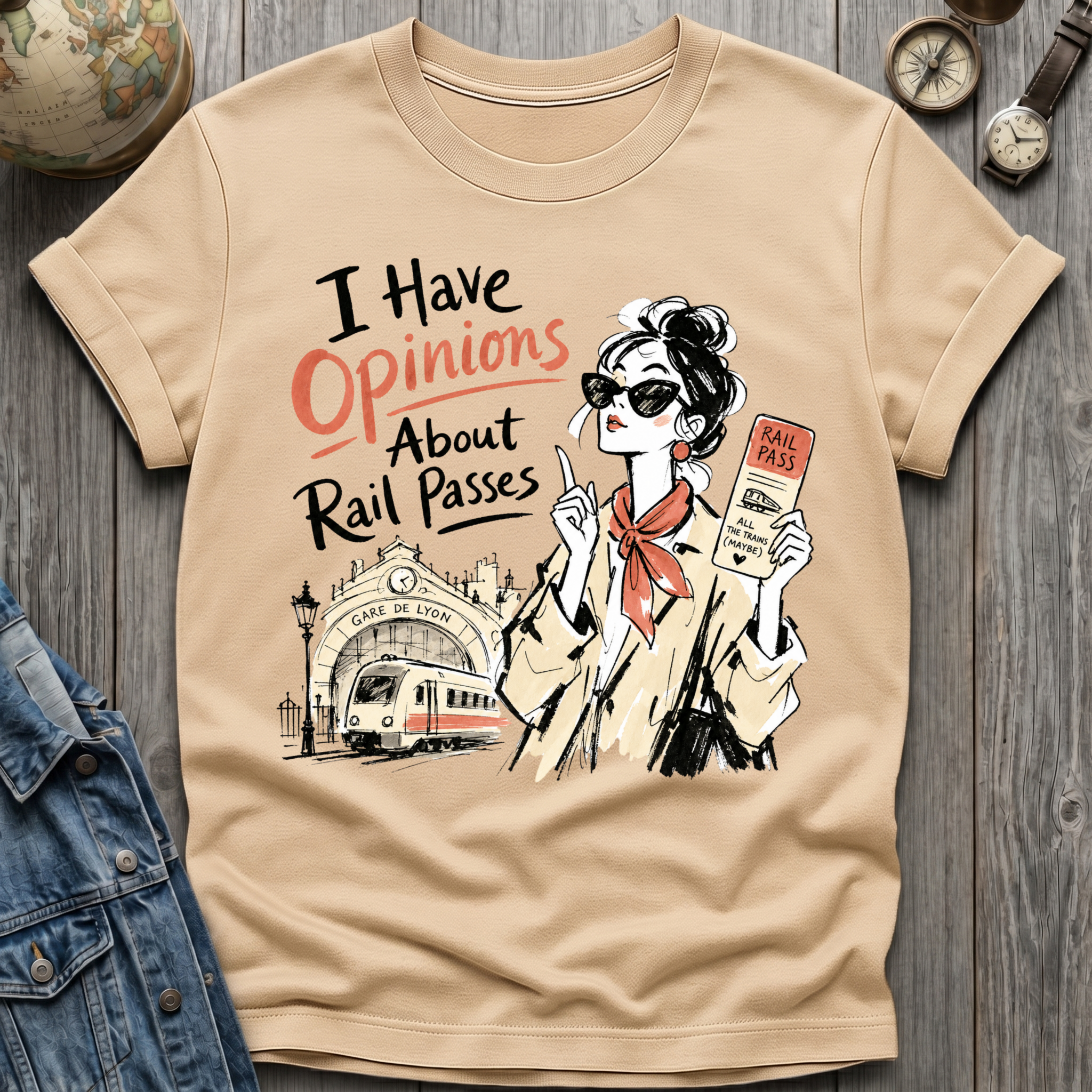 Rail Passes T-Shirt