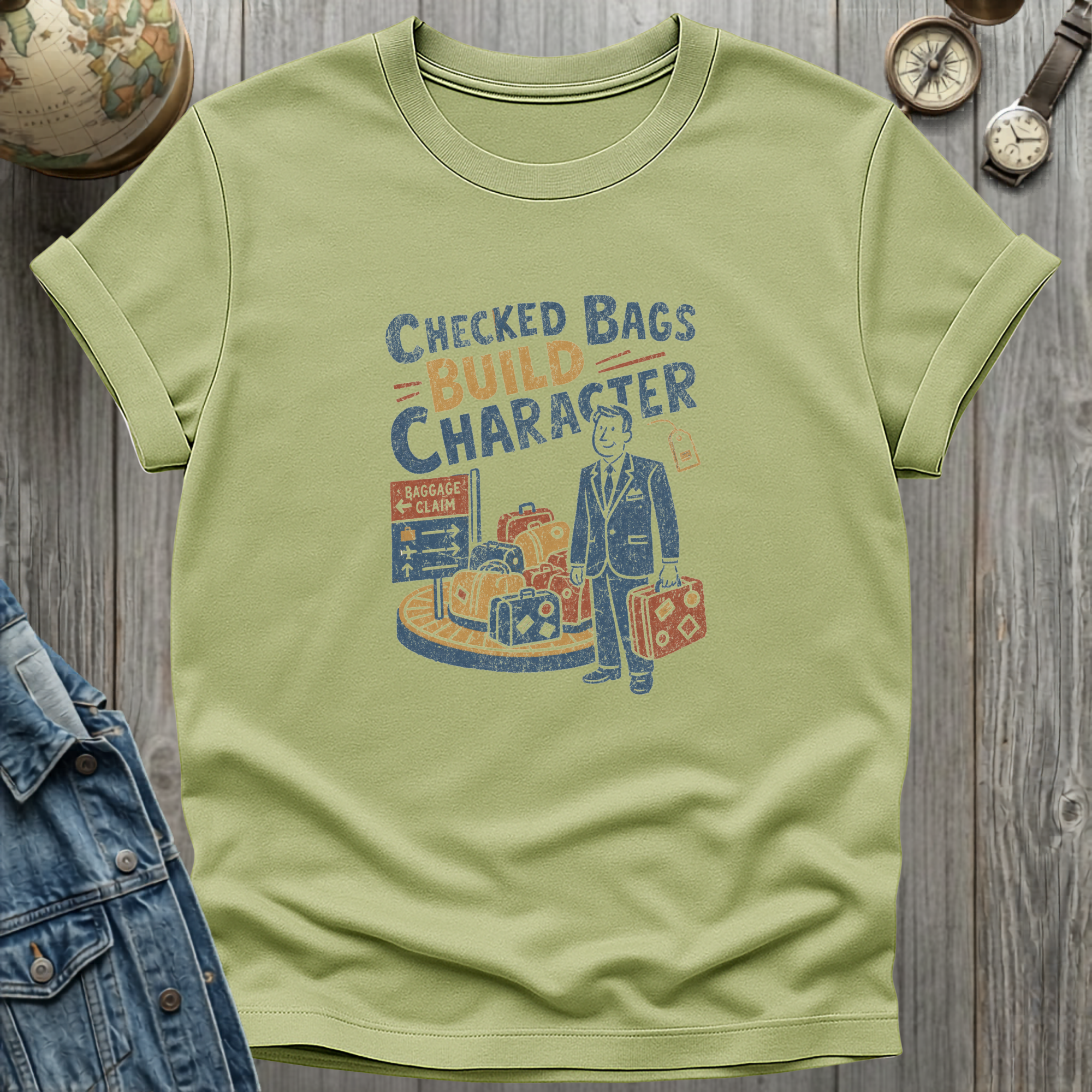 Checked Bags T-Shirt