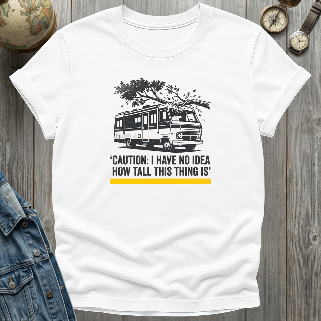 Caution No Idea T-Shirt