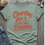 Church Itinerary T-Shirt