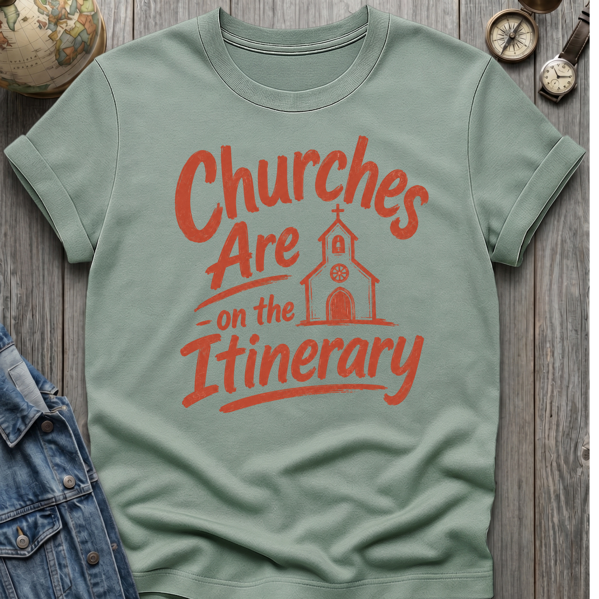 Church Itinerary T-Shirt