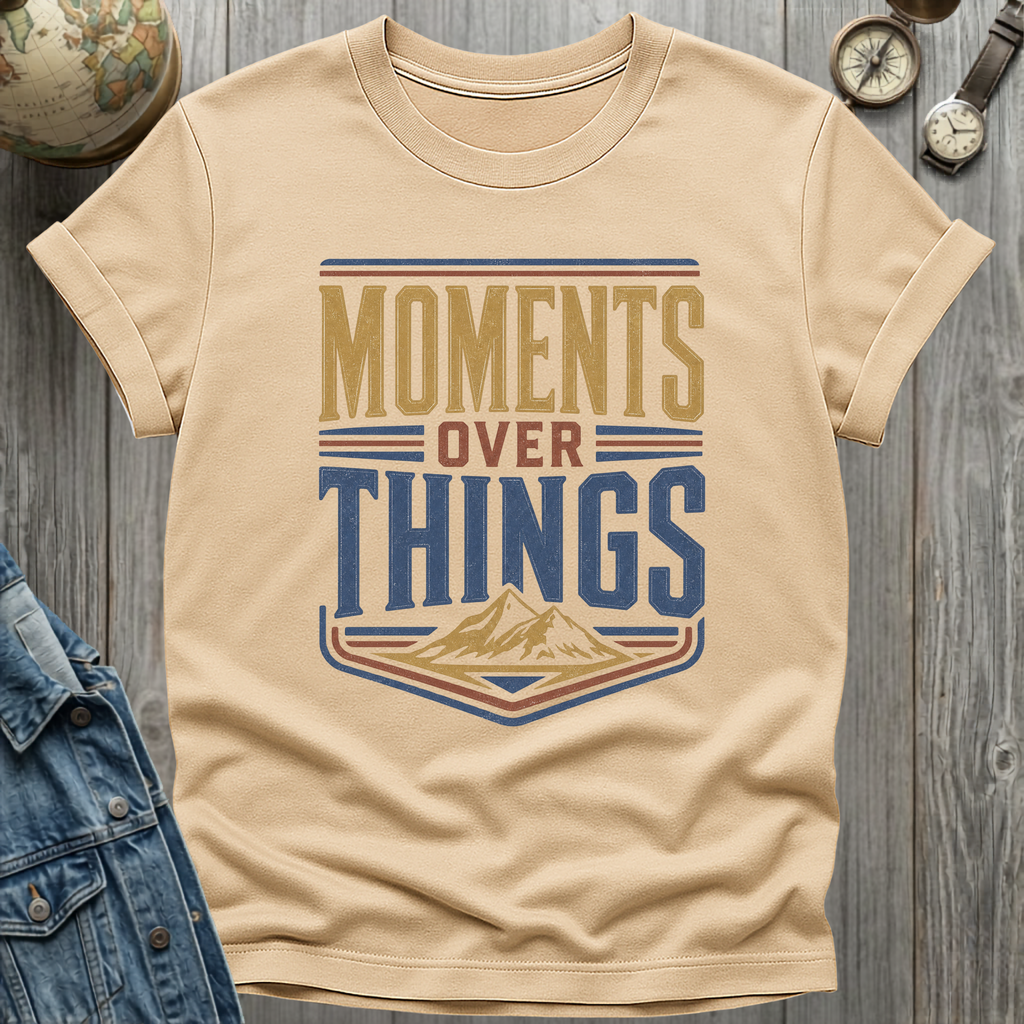 Moments Over Things Peaks T-Shirt