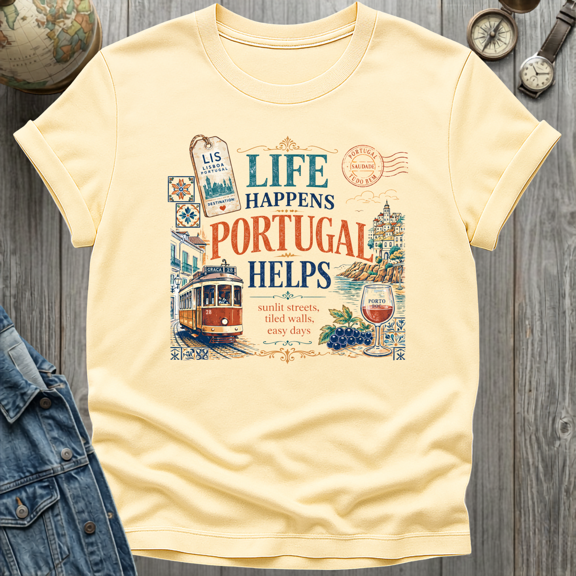 Portugal Helps T-Shirt