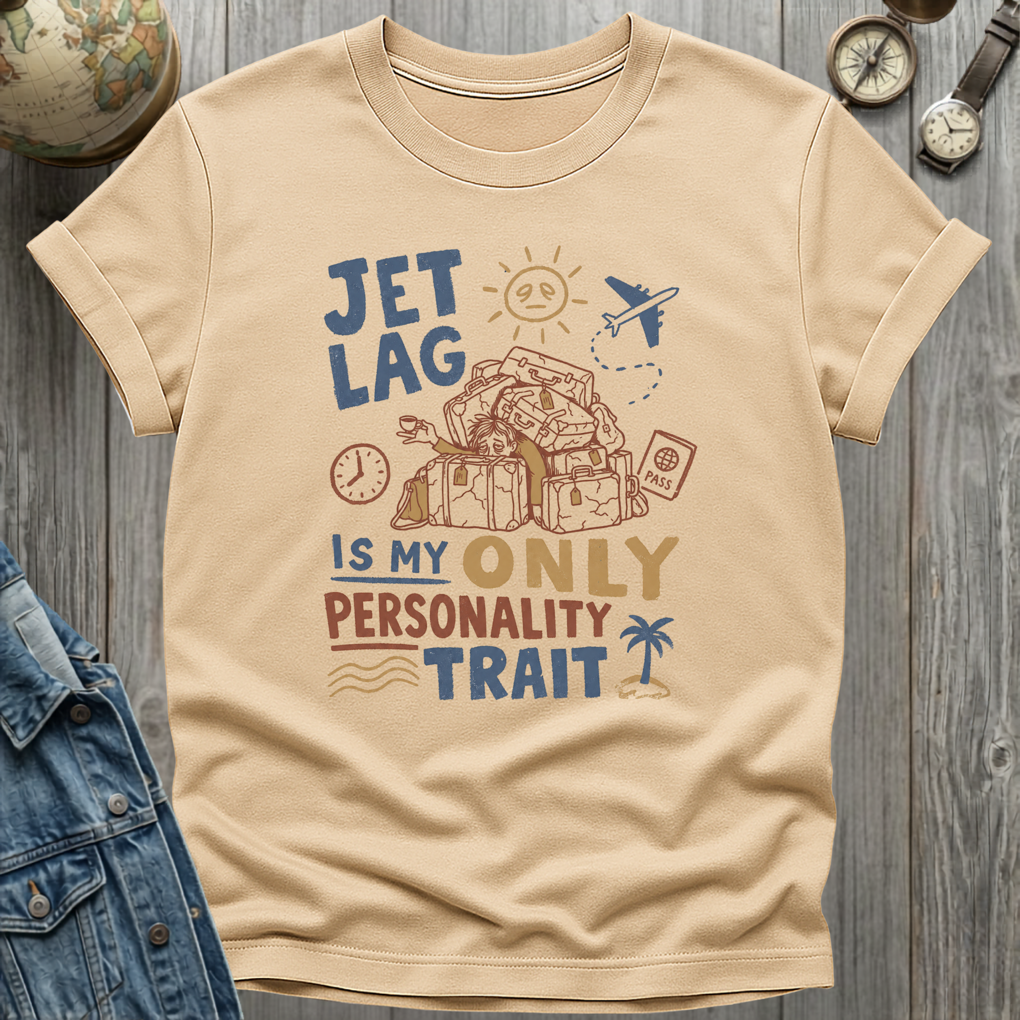 Jet Lag Personality T-Shirt