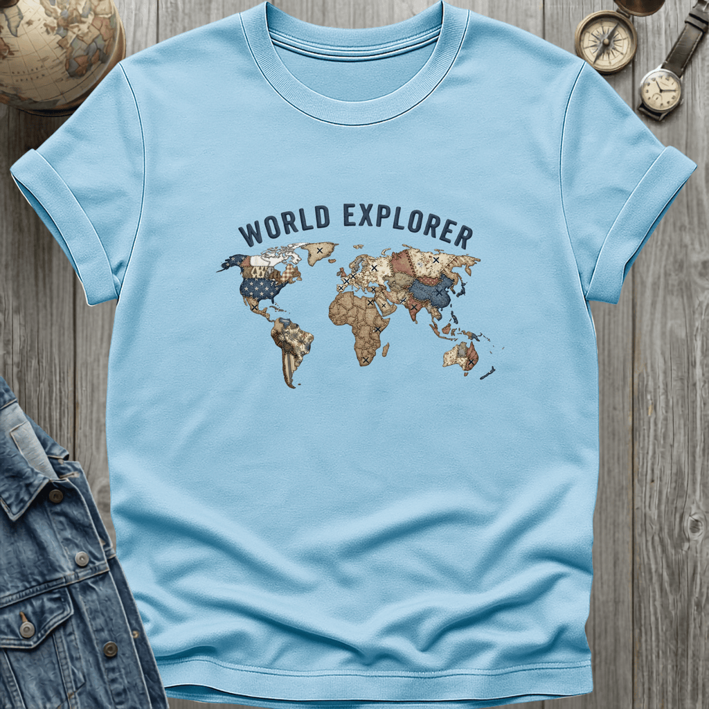 World Explorer Patch T-Shirt