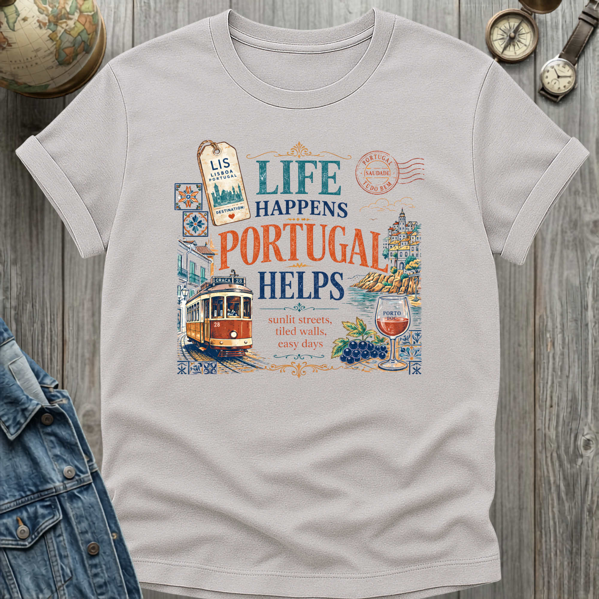 Portugal Helps T-Shirt
