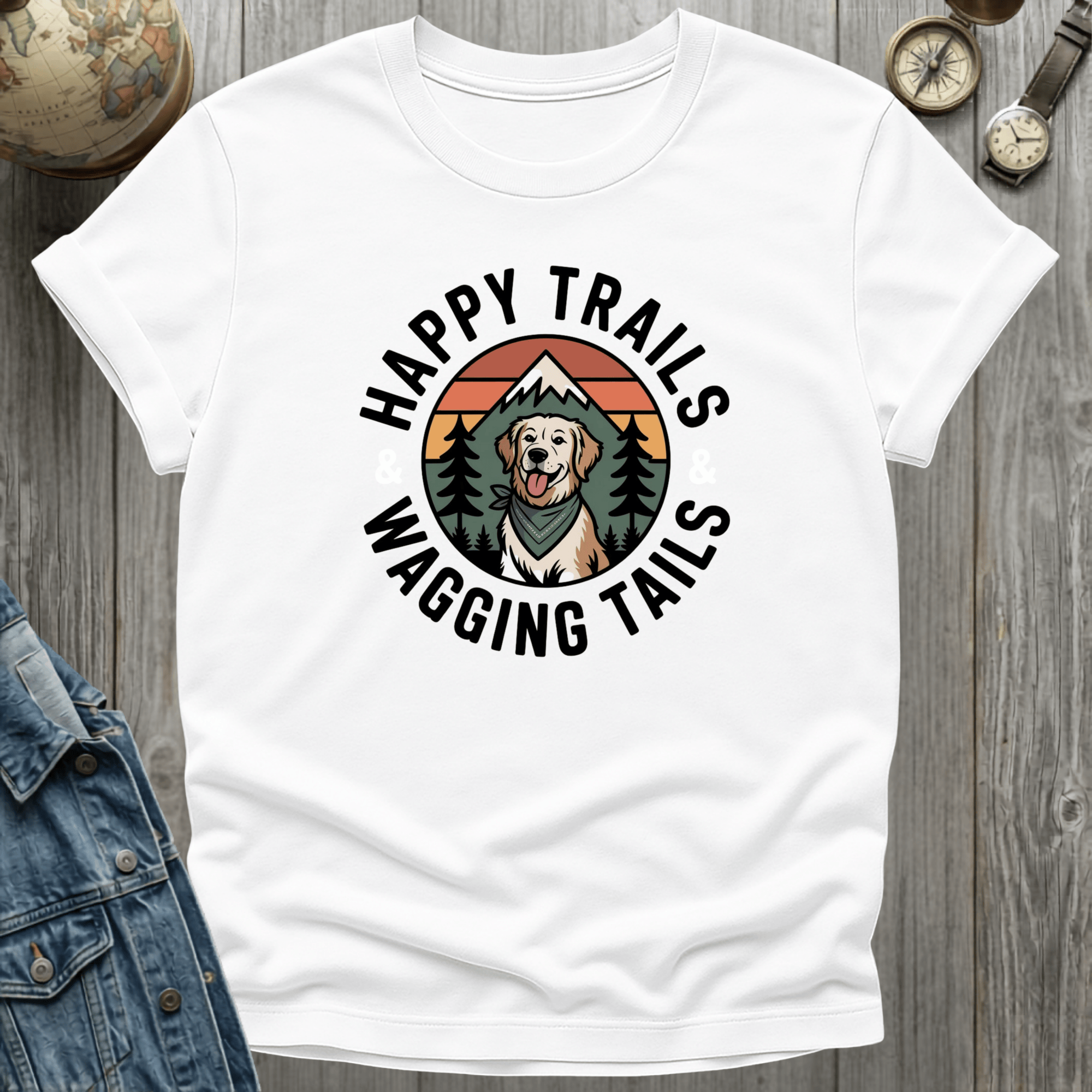 Happy Trails Emblem T-Shirt