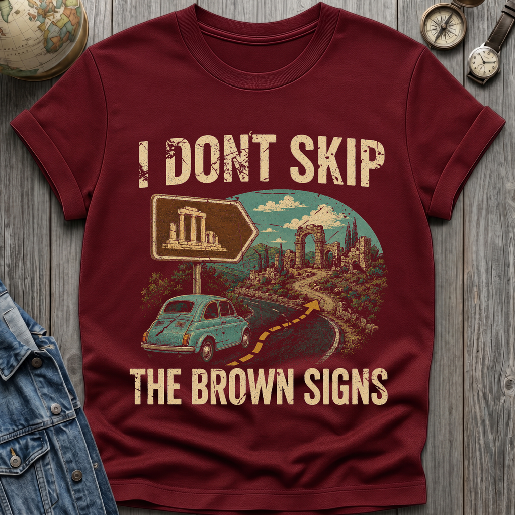 Brown Signs T-Shirt