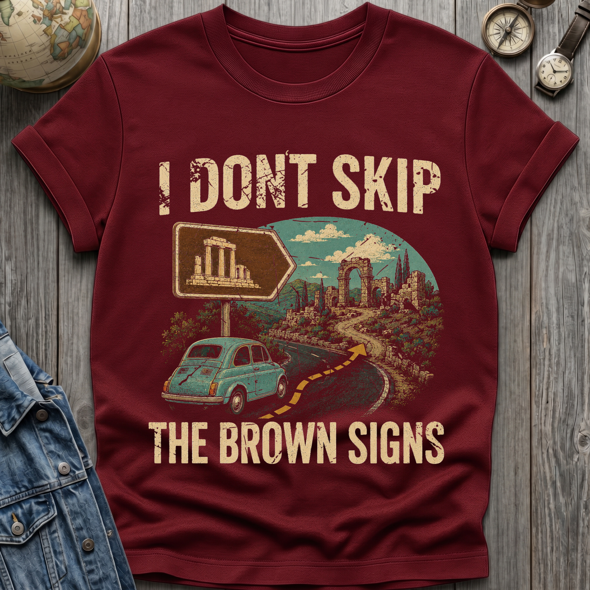 Brown Signs T-Shirt