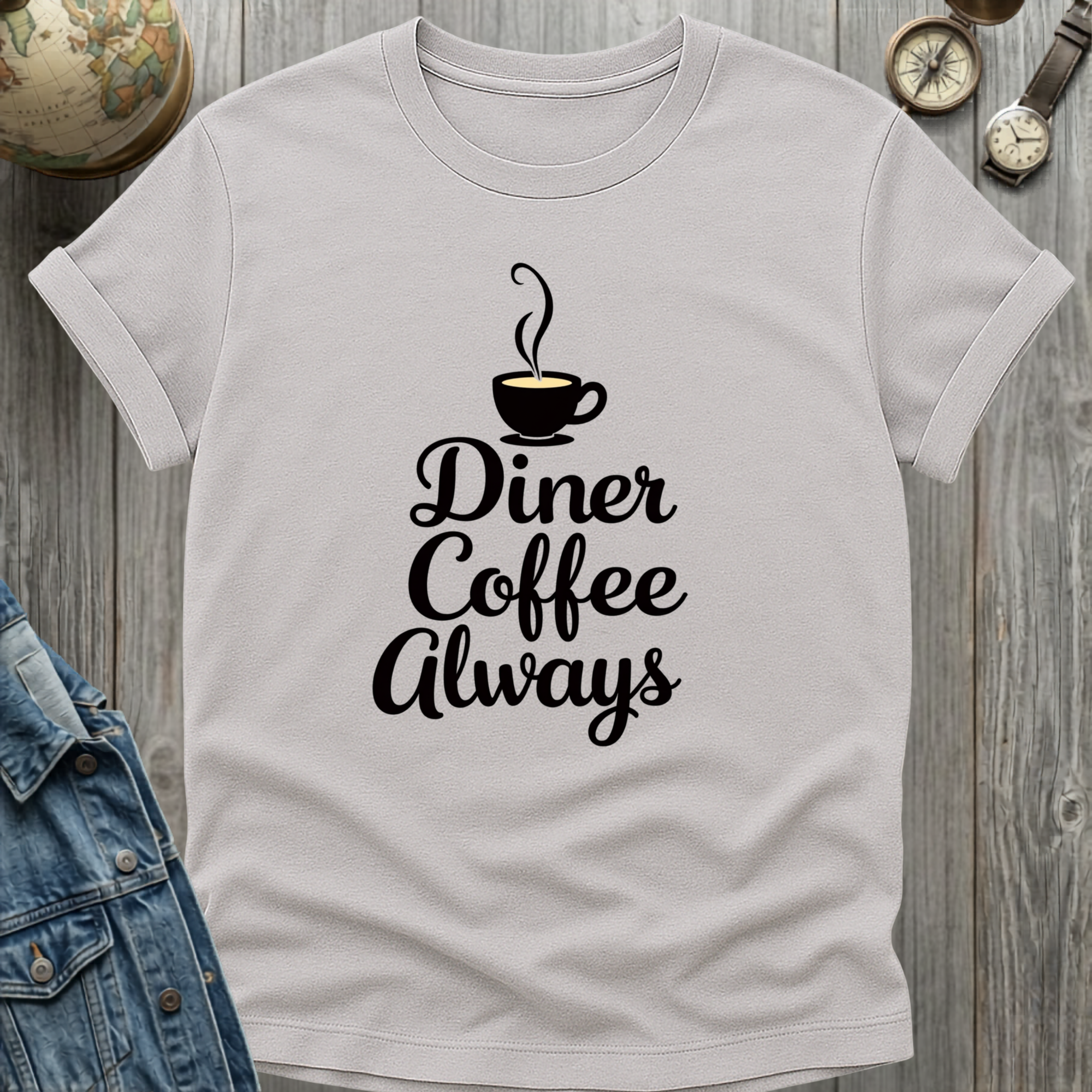 Diner Coffee Always T-Shirt