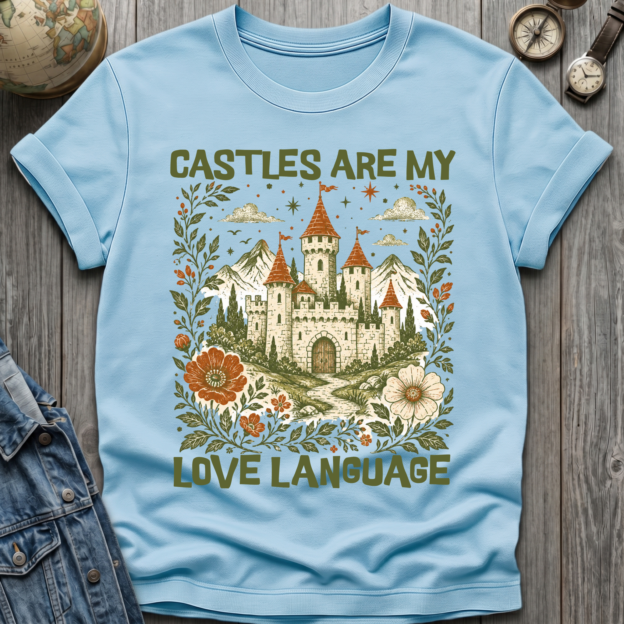 Castles Love T-Shirt