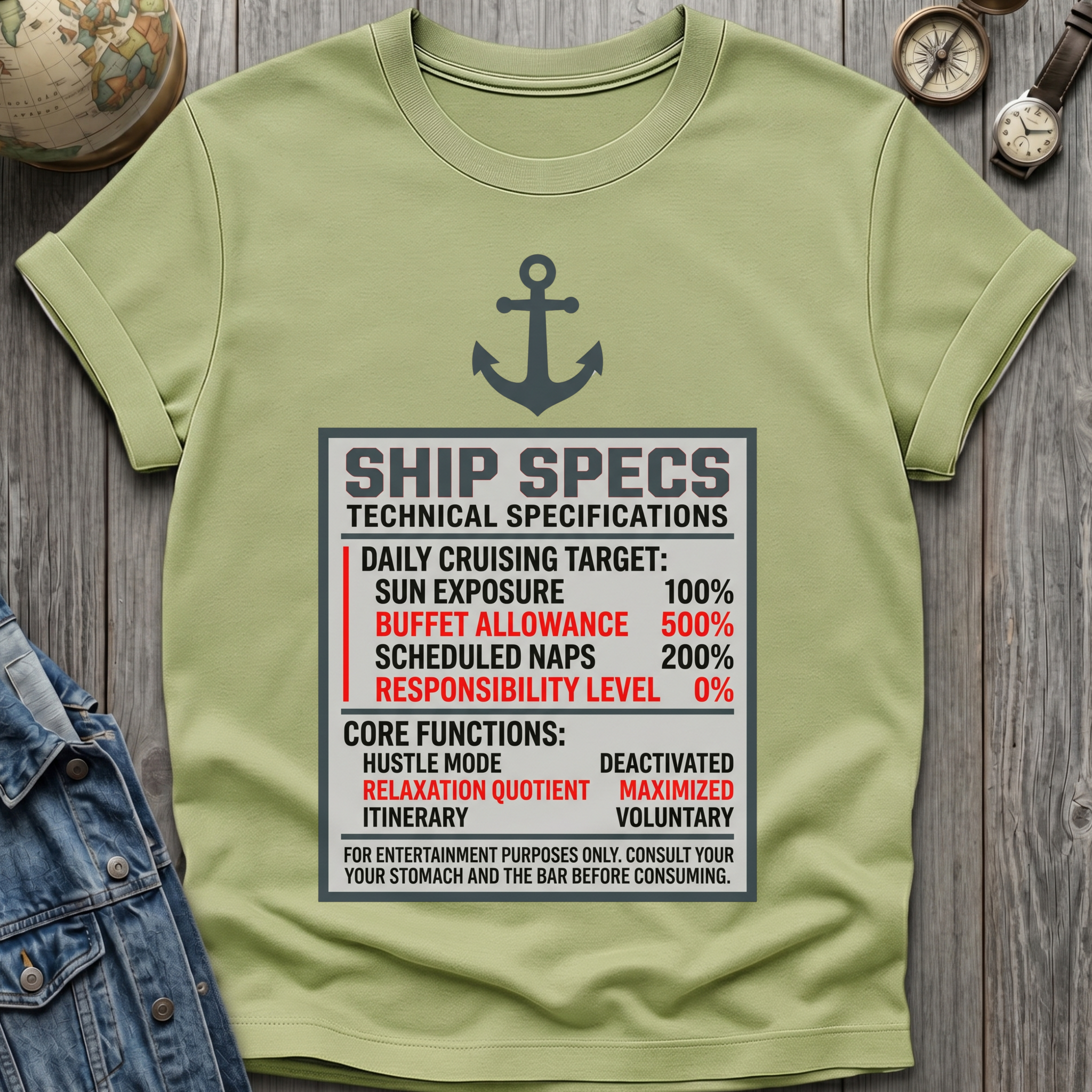 Ship Specs T-Shirt