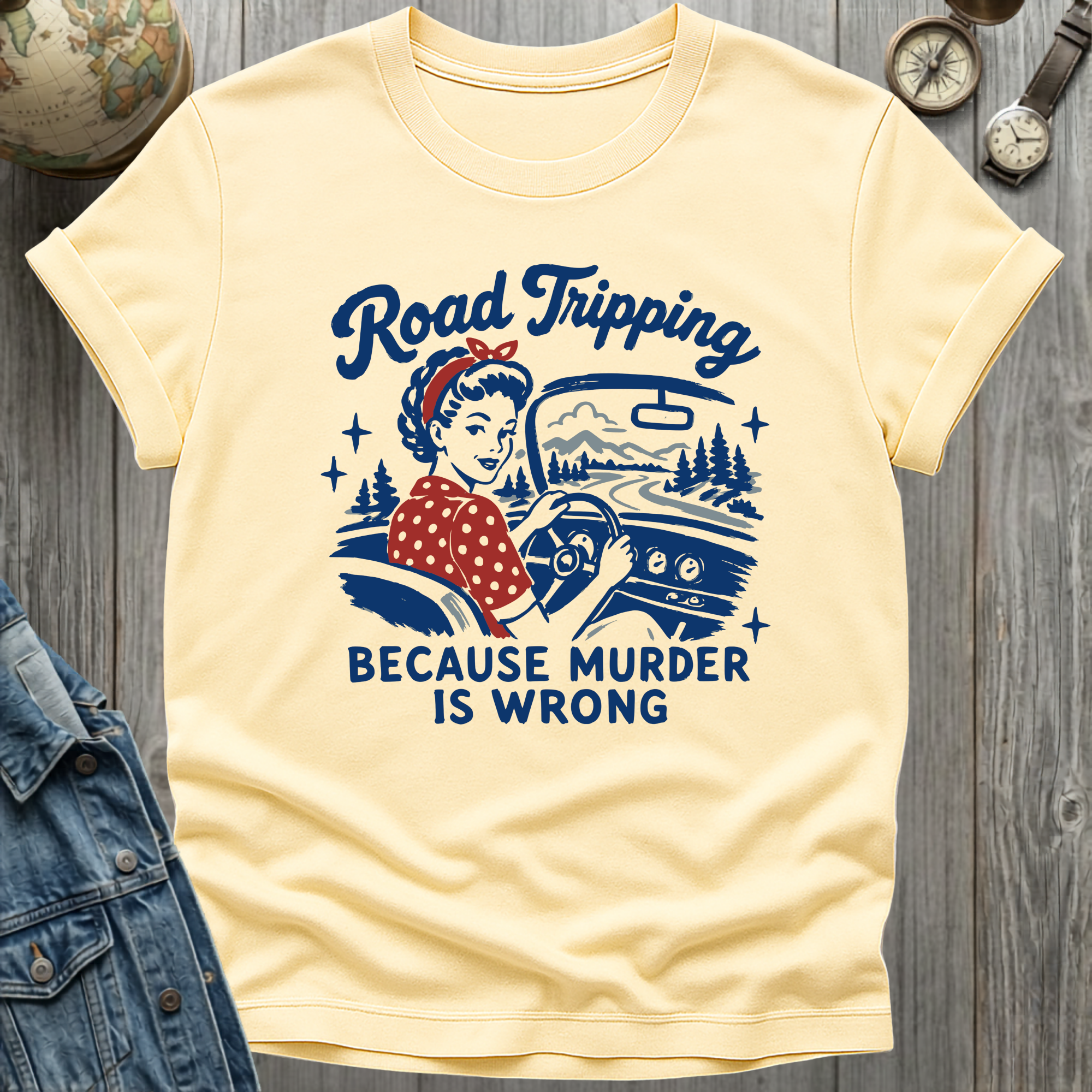 Road Trip Murder T-Shirt