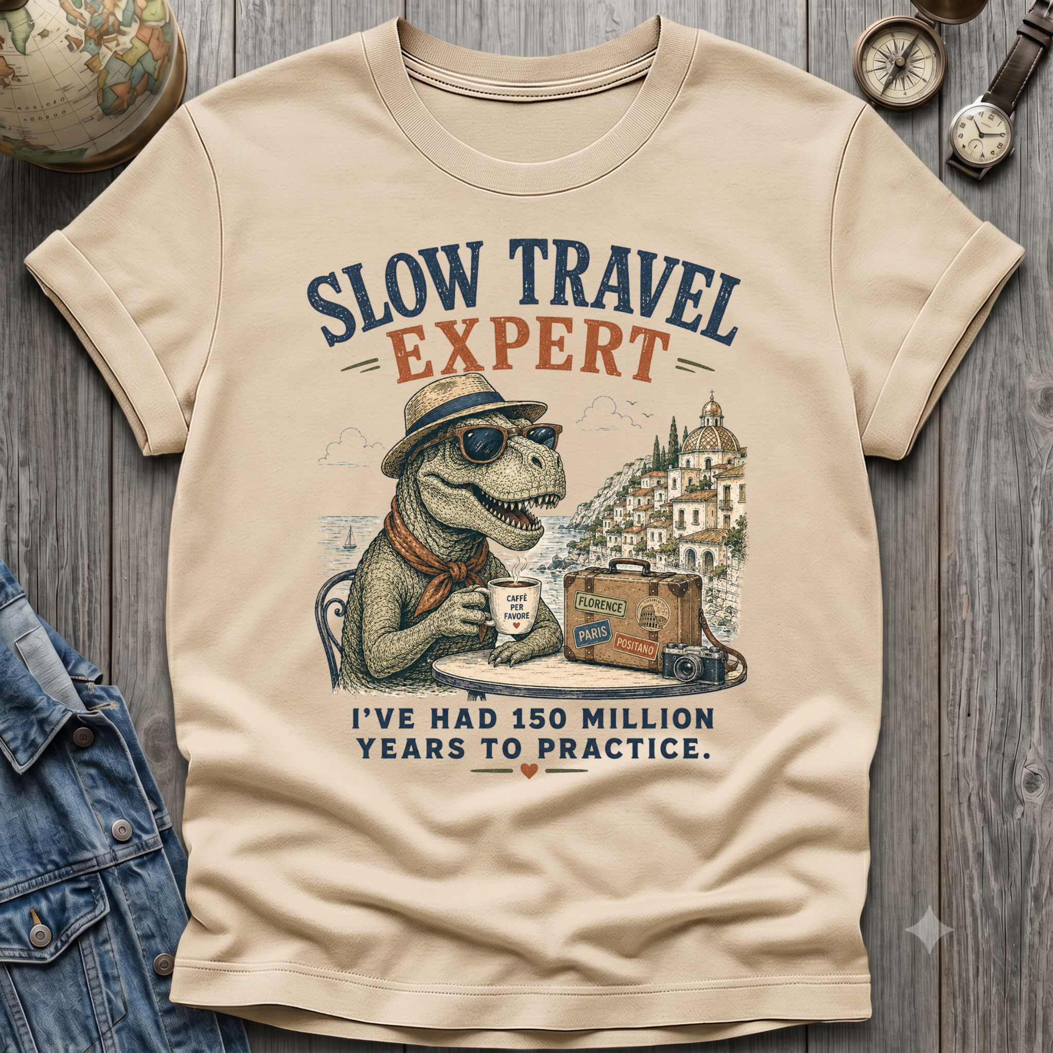 Dino Slow Travel T-Shirt