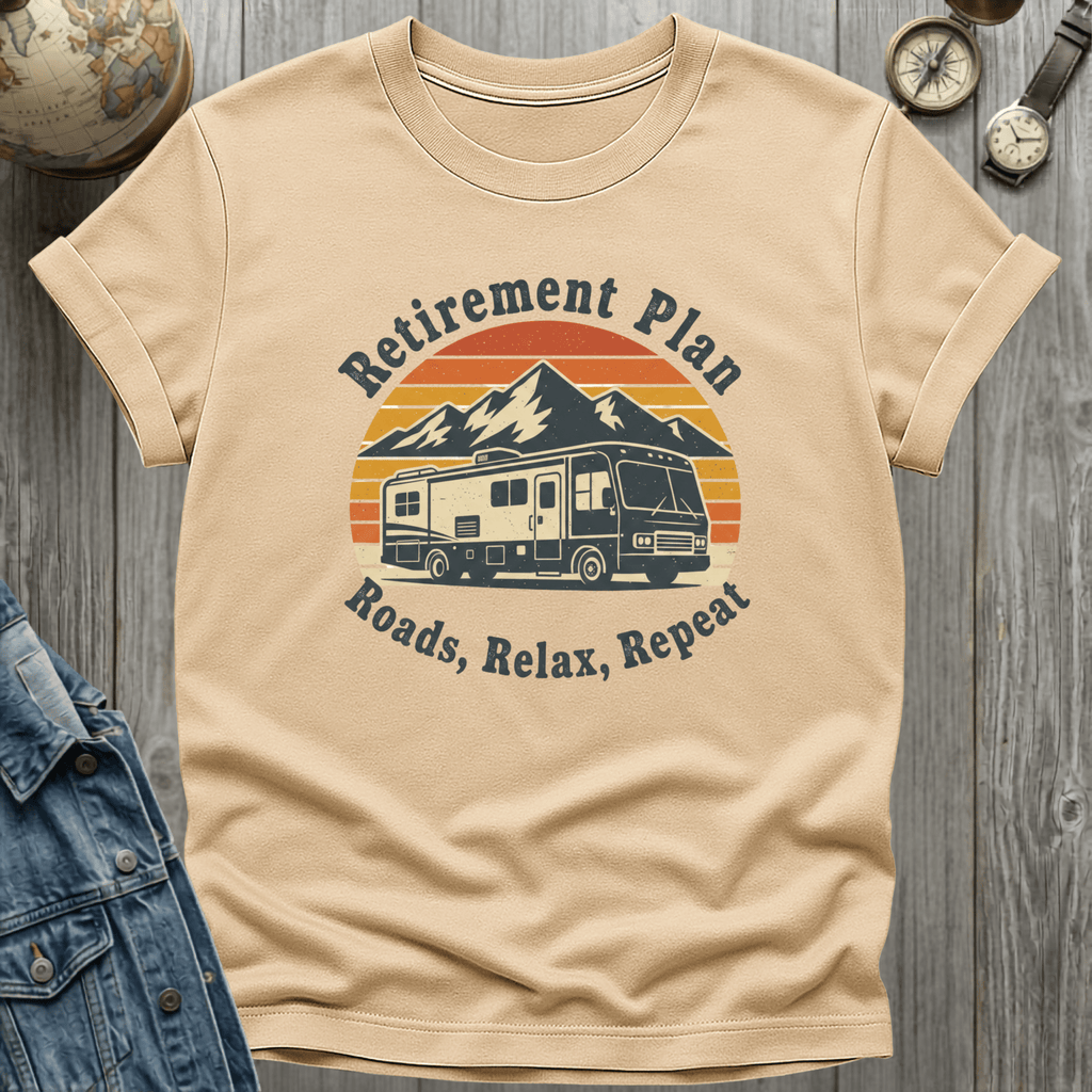 Roads, Relax, Repeat T-Shirt