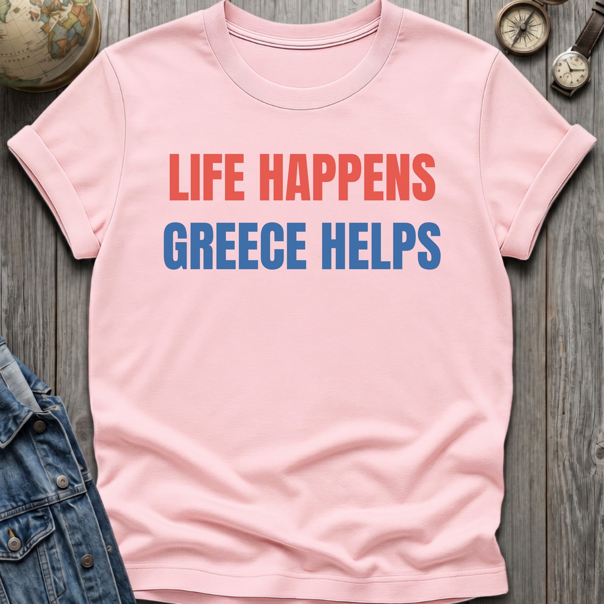 Greece Helps T-Shirt