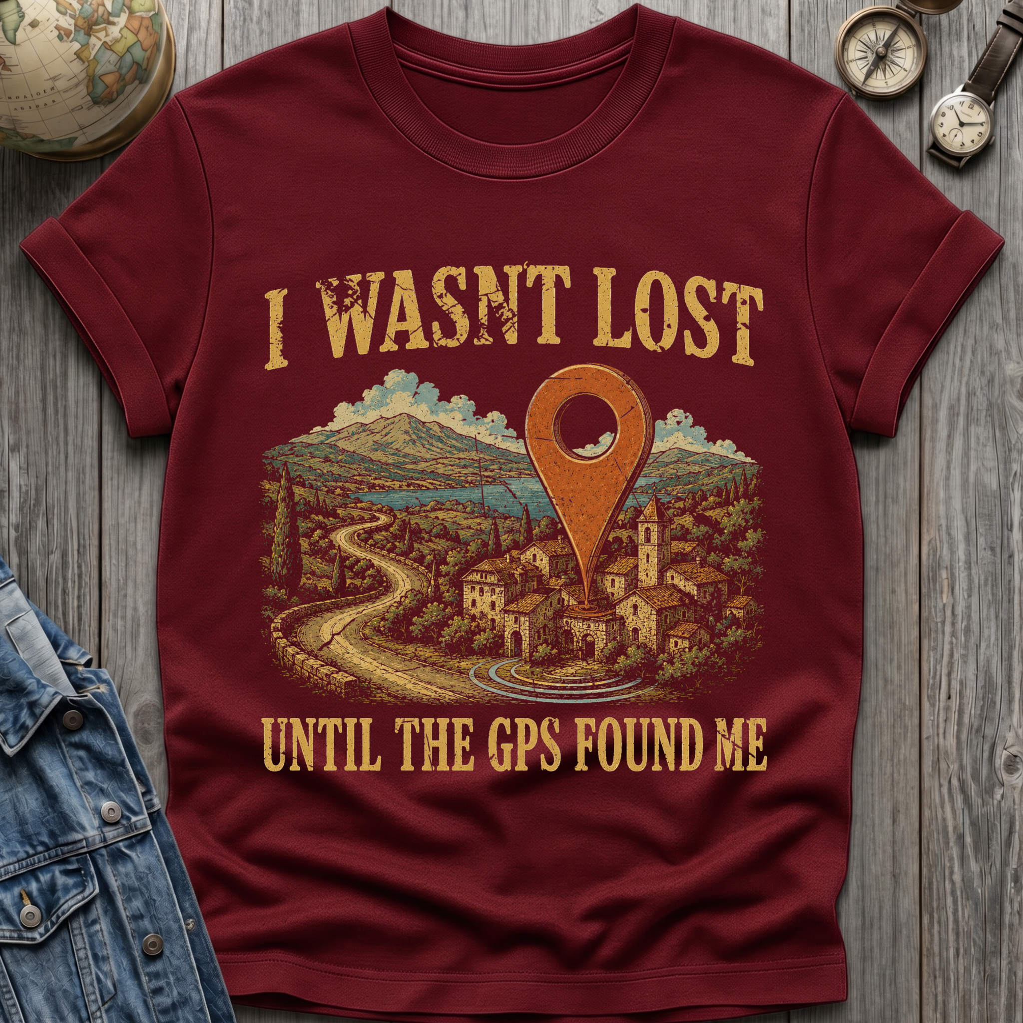 GPS Found Me T-Shirt