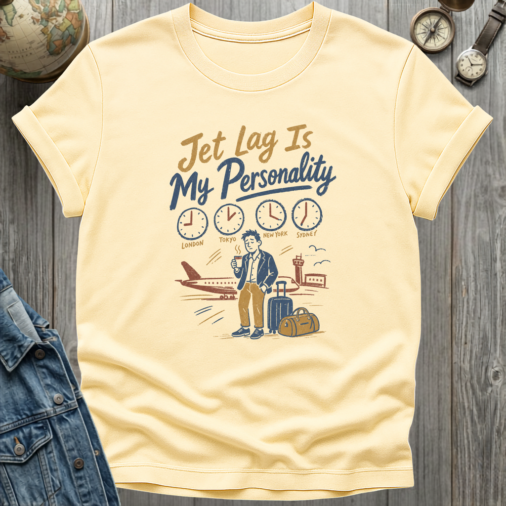 Jet Lag Clocks T-Shirt