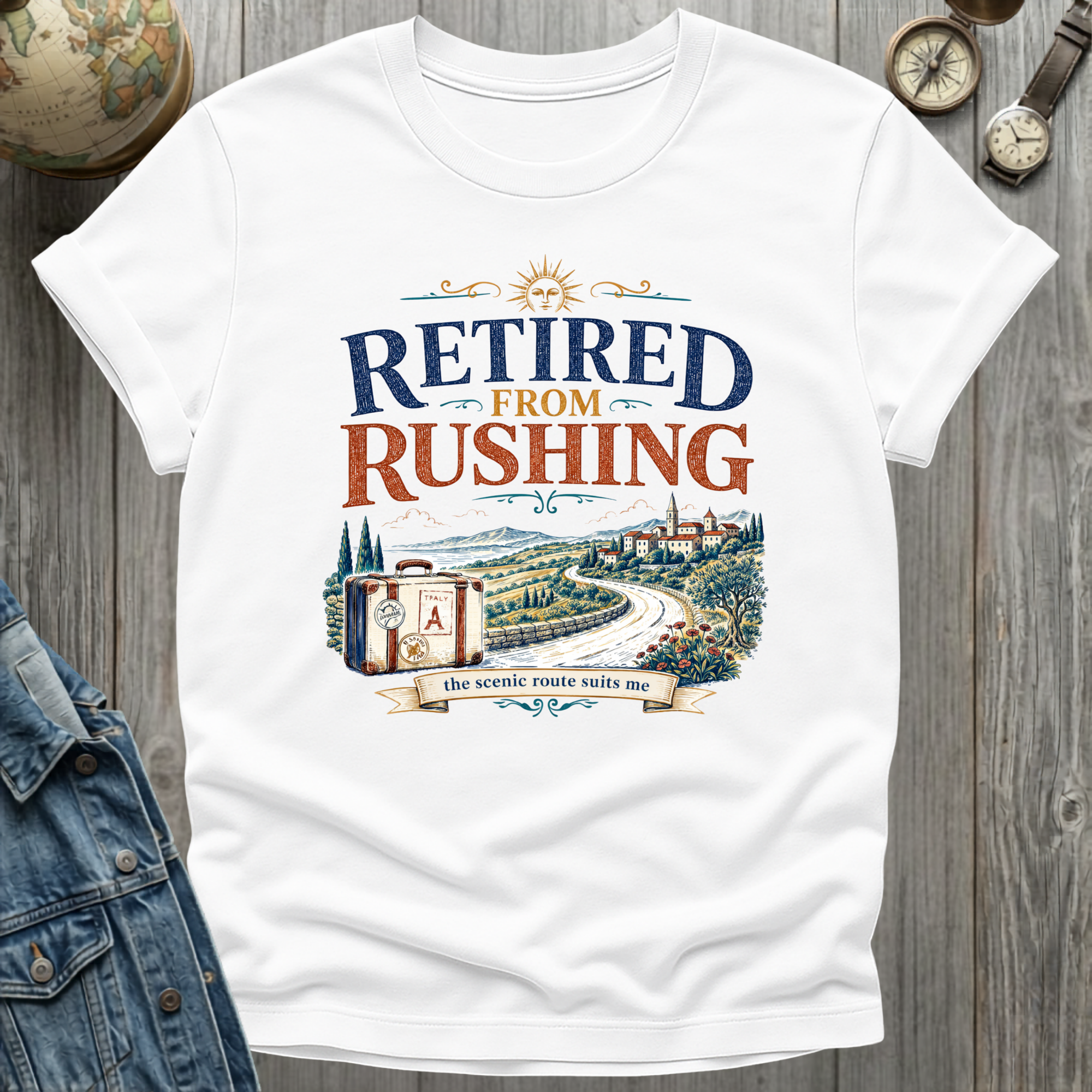 Retired From Rushing T-Shirt
