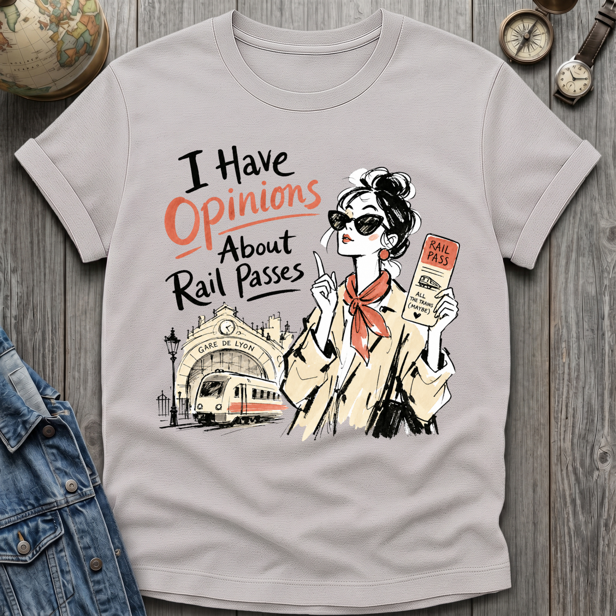 Rail Passes T-Shirt