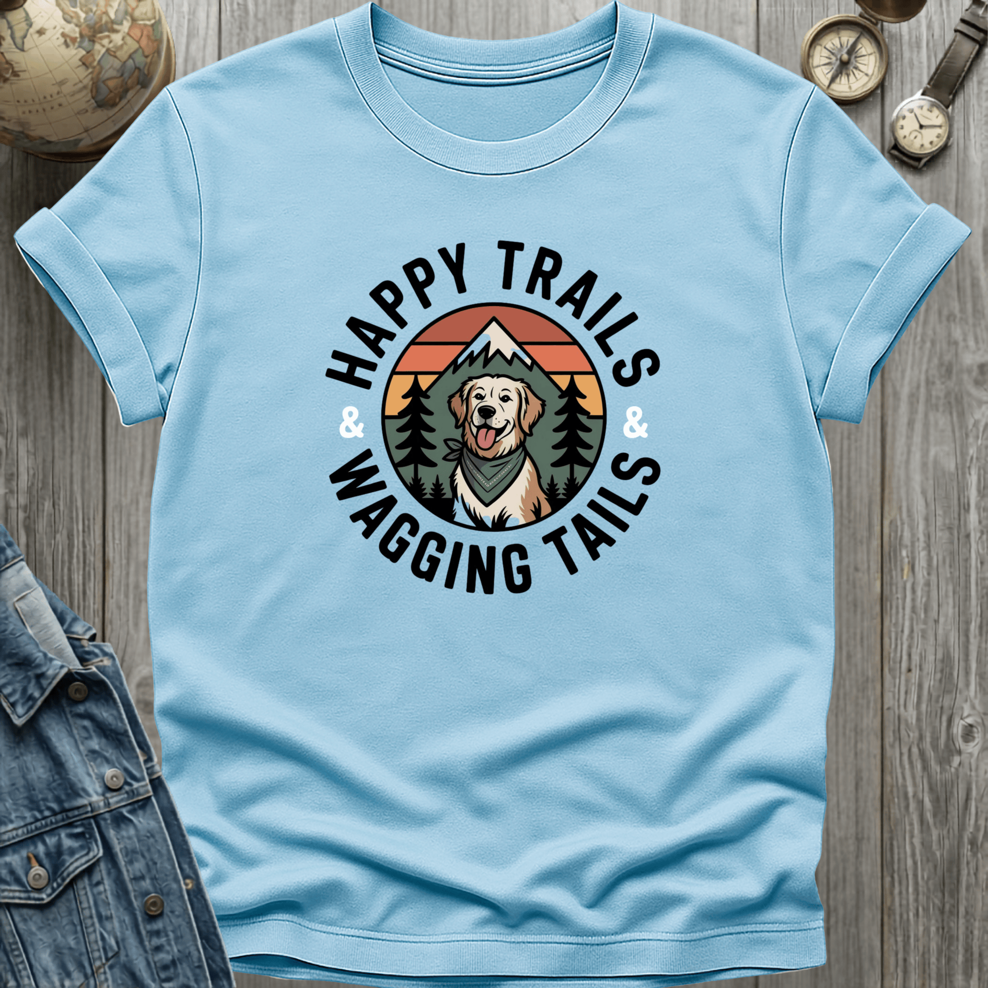 Happy Trails Emblem T-Shirt