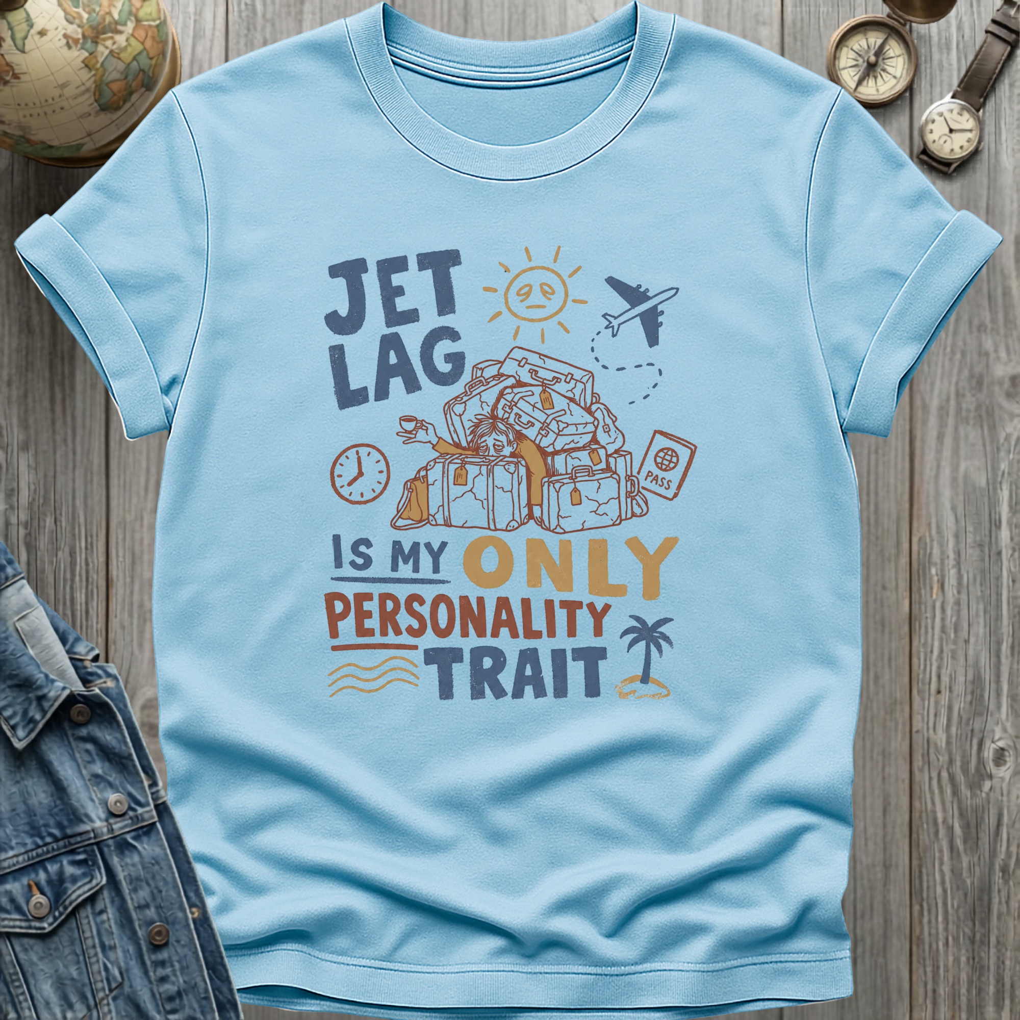 Jet Lag Personality T-Shirt