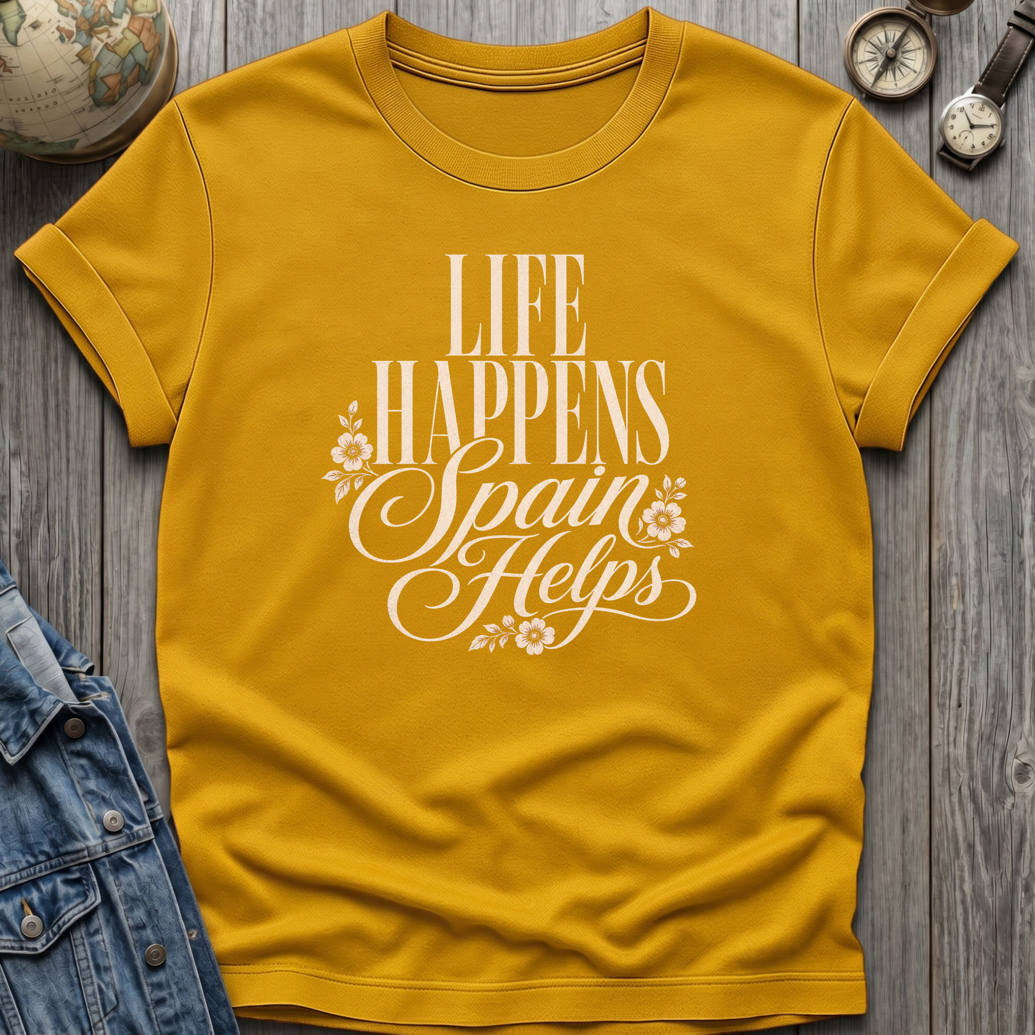 Spain Helps T-Shirt