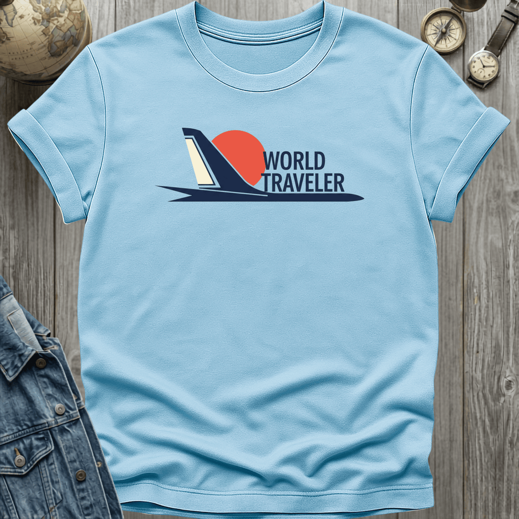 World Traveler Retro T-Shirt