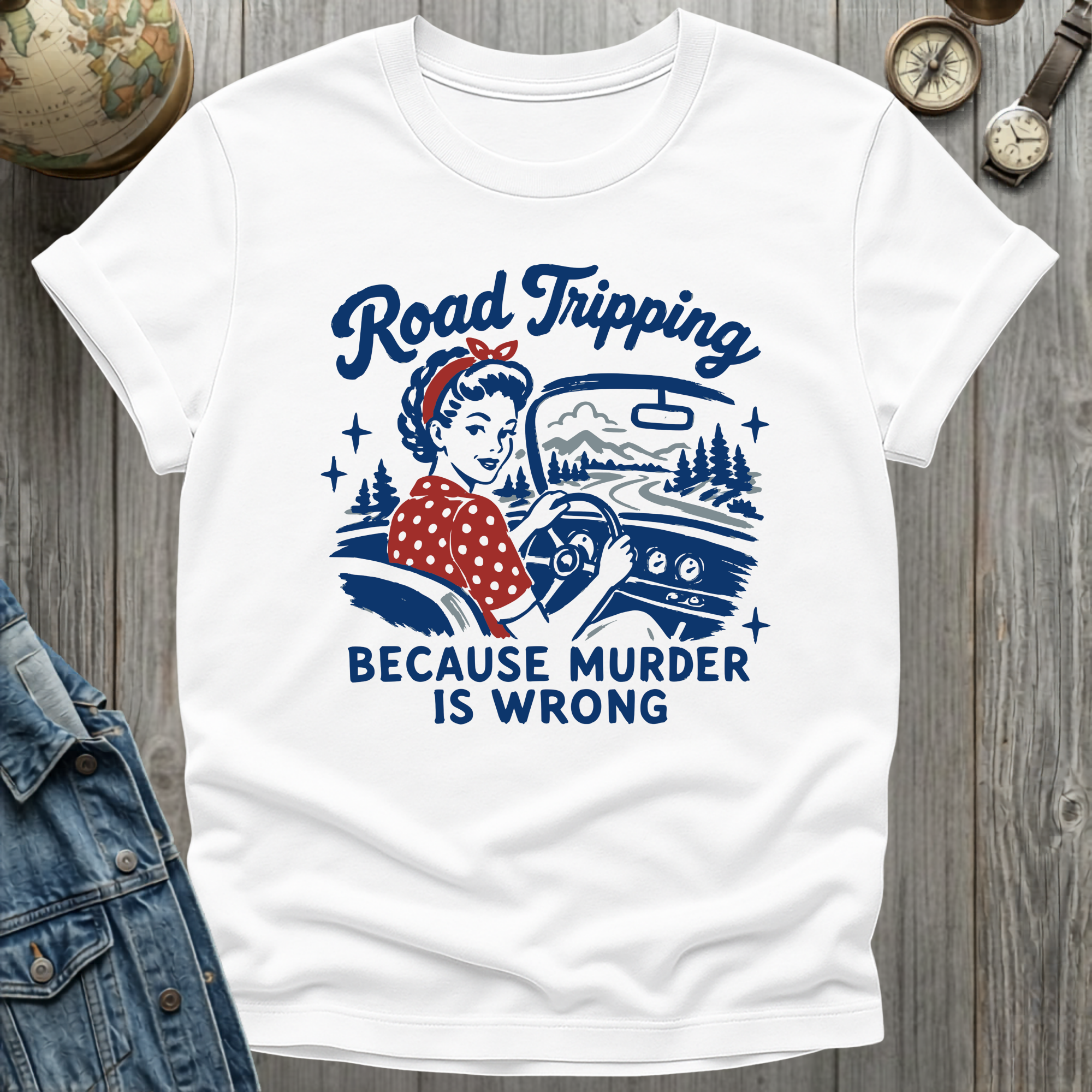 Road Trip Murder T-Shirt