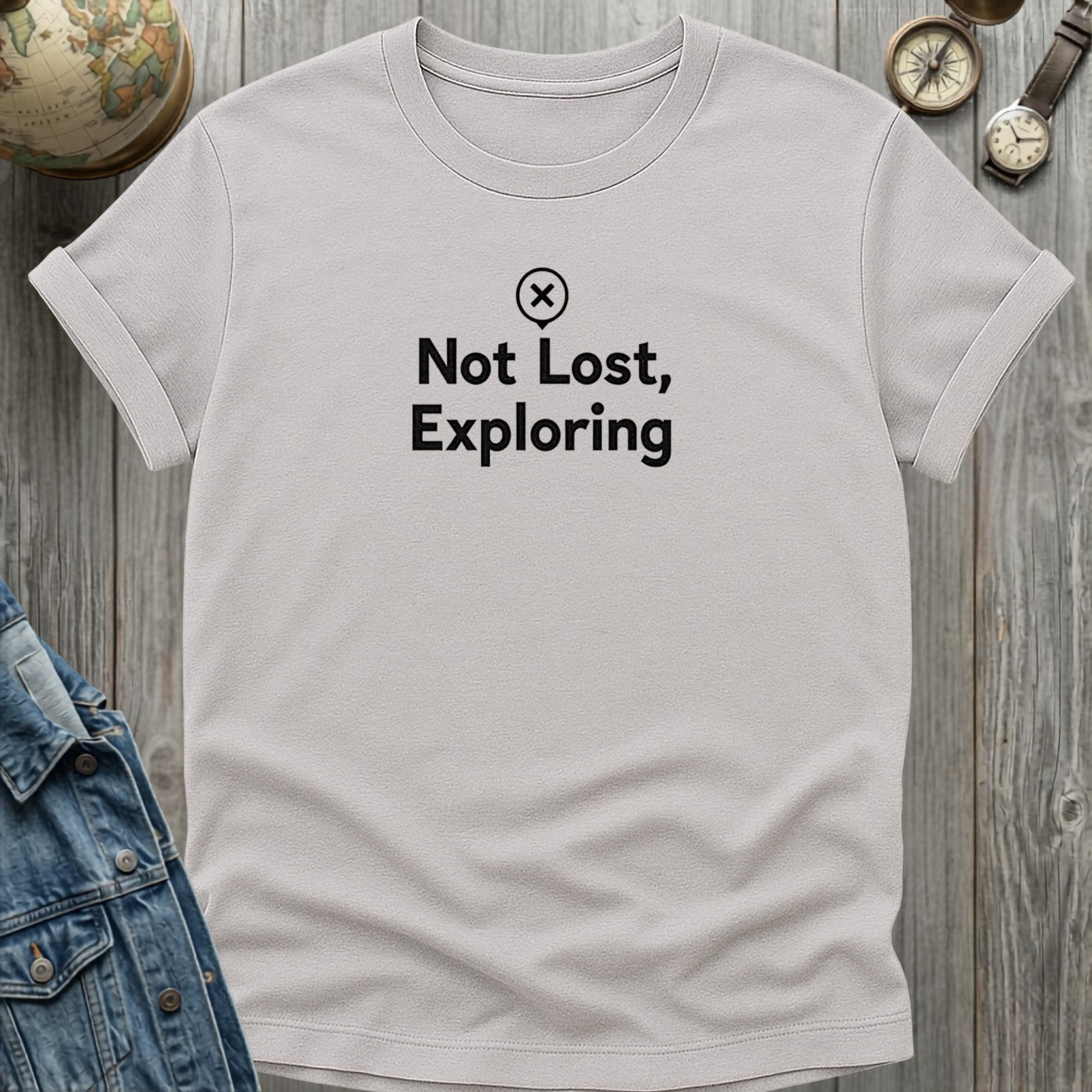 Not Lost, Exploring T-Shirt